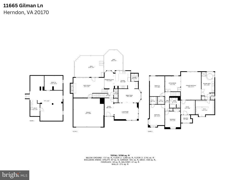 11665 GILMAN LN, HERNDON, Virginia 20170, 4 Bedrooms Bedrooms, ,2 BathroomsBathrooms,Residential,For sale,11665 GILMAN LN,VAFX2259540 MLS # VAFX2259540