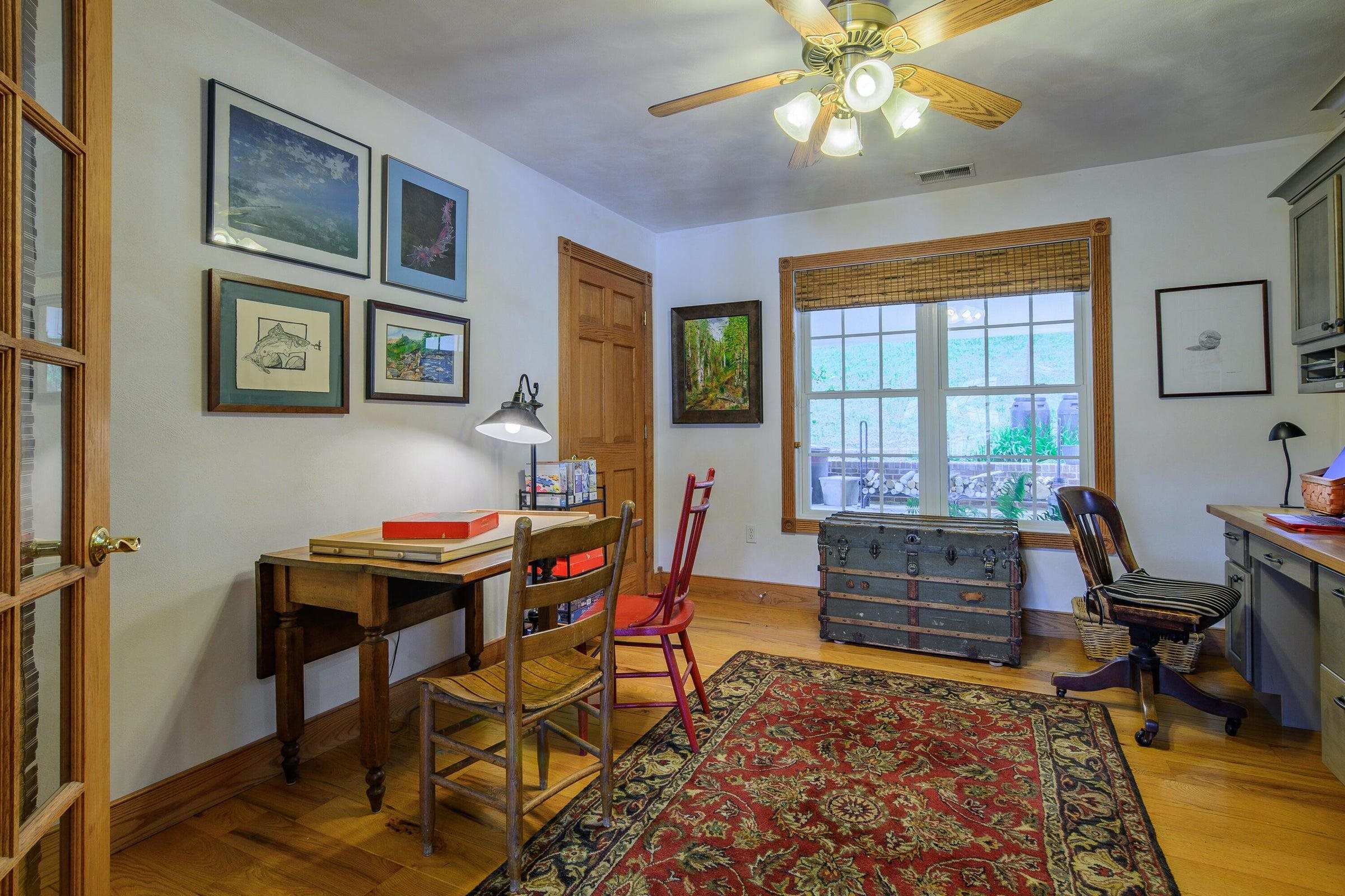 Office off the Living room.