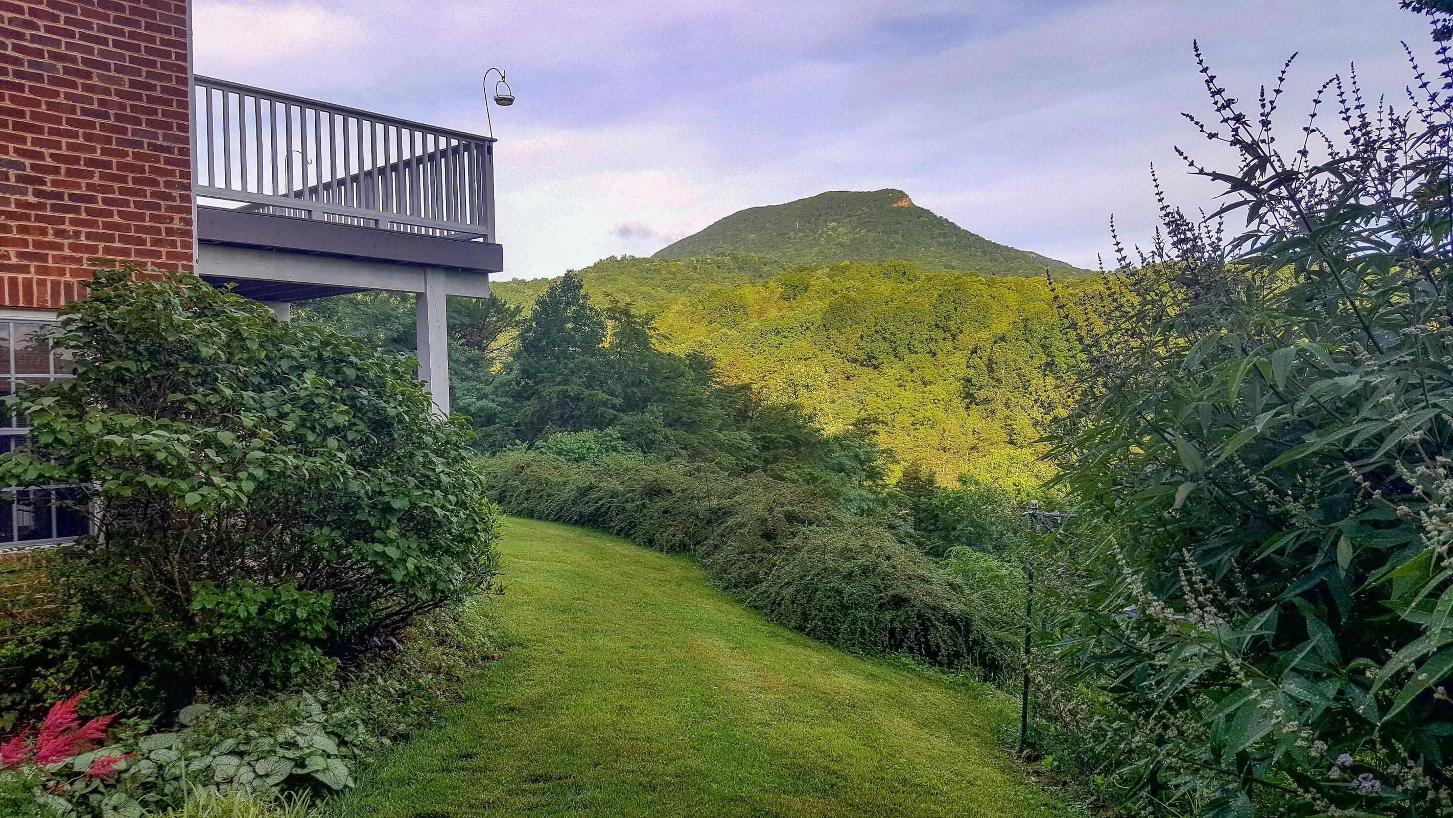 A summer view of House Mountain.