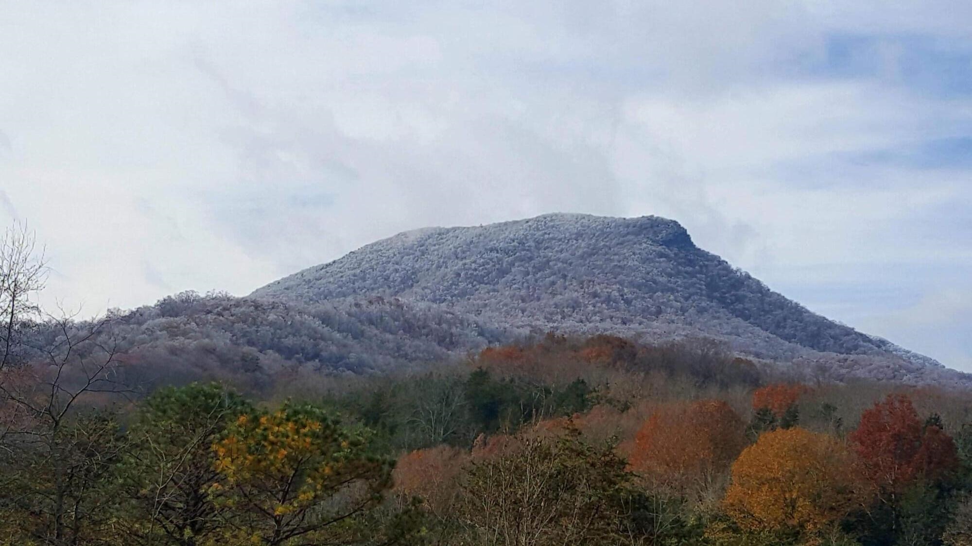 Ice on House Mtn.