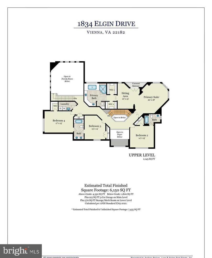 1834 ELGIN DR, VIENNA, Virginia 22182, 5 Bedrooms Bedrooms, ,4 BathroomsBathrooms,Residential,For sale,1834 ELGIN DR,VAFX2260046 MLS # VAFX2260046