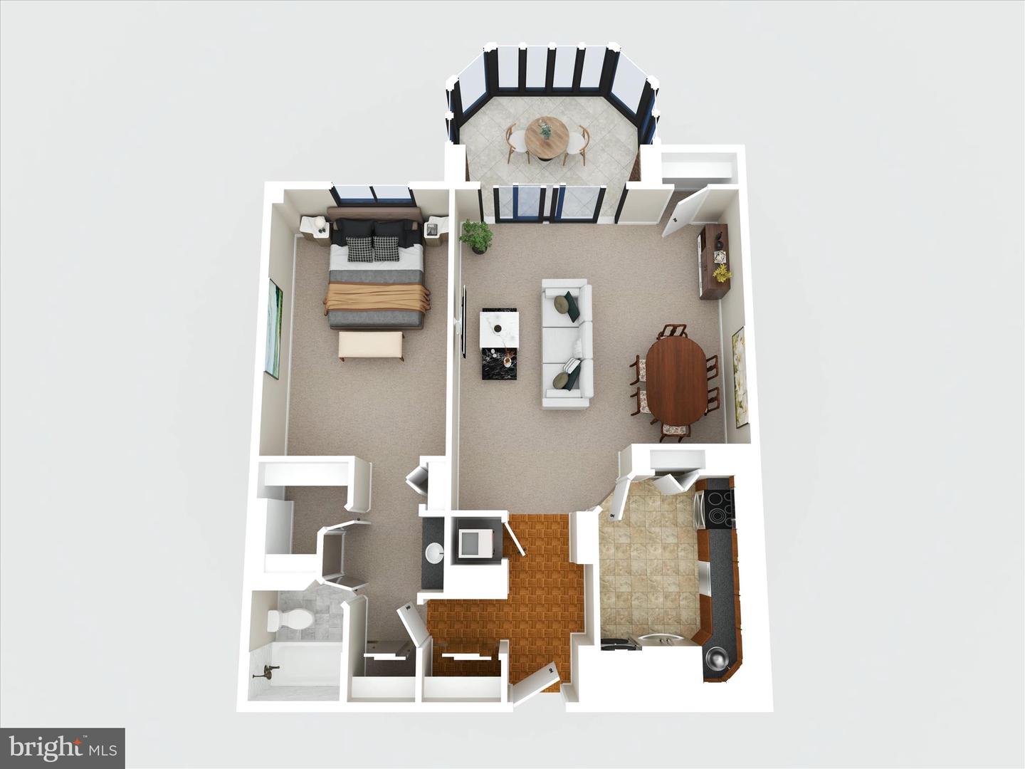 1600 N OAK ST #524, ARLINGTON, Virginia 22209, 1 Bedroom Bedrooms, ,1 BathroomBathrooms,Residential,For sale,1600 N OAK ST #524,VAAR2062002 MLS # VAAR2062002