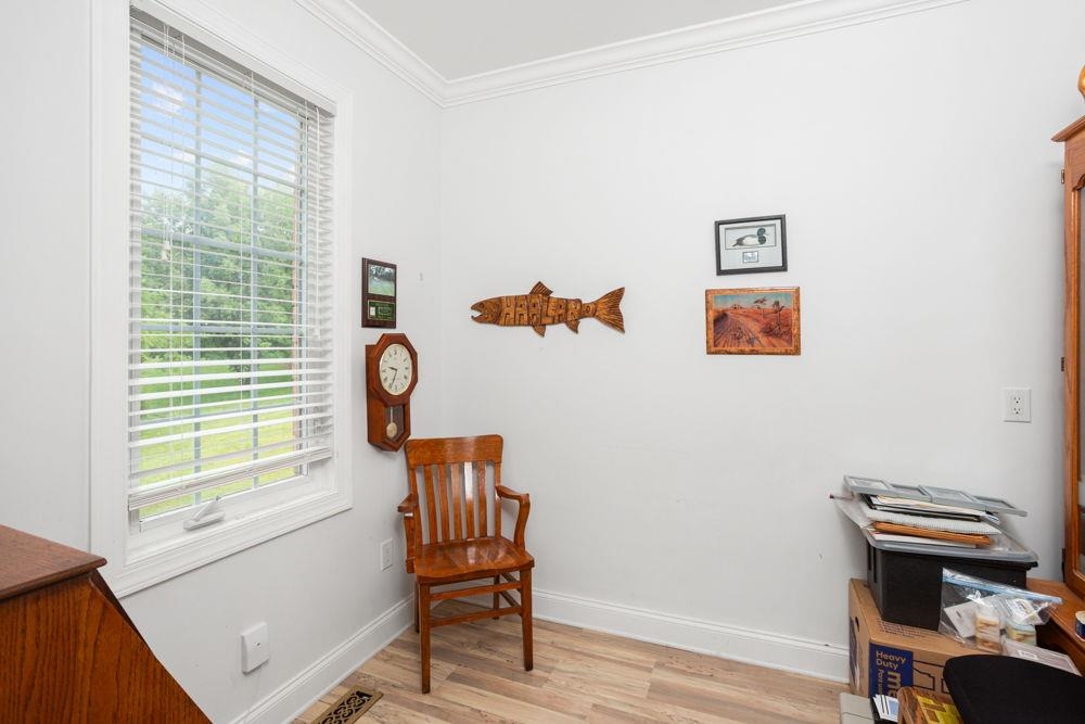 Off formal dining area. Plumbed