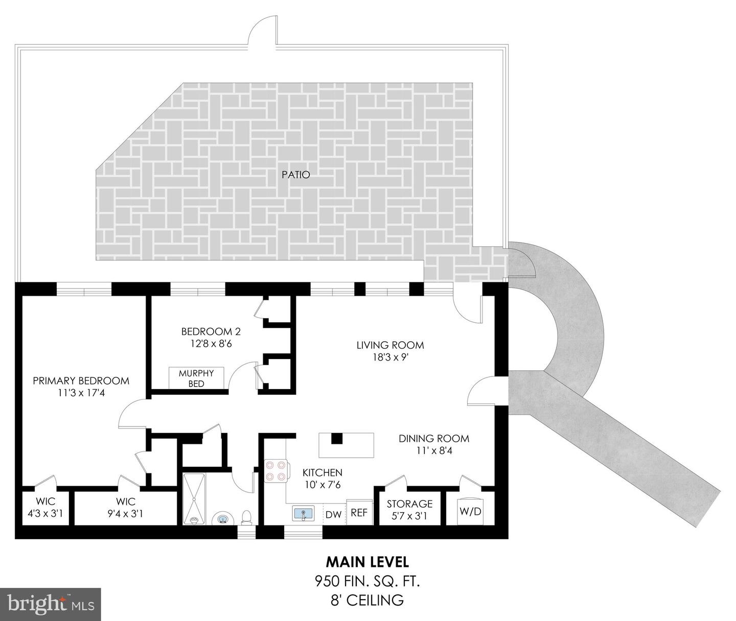 3237 RAVENSWORTH PL, ALEXANDRIA, Virginia 22302, 2 Bedrooms Bedrooms, ,1 BathroomBathrooms,Residential,For sale,3237 RAVENSWORTH PL,VAAX2047546 MLS # VAAX2047546