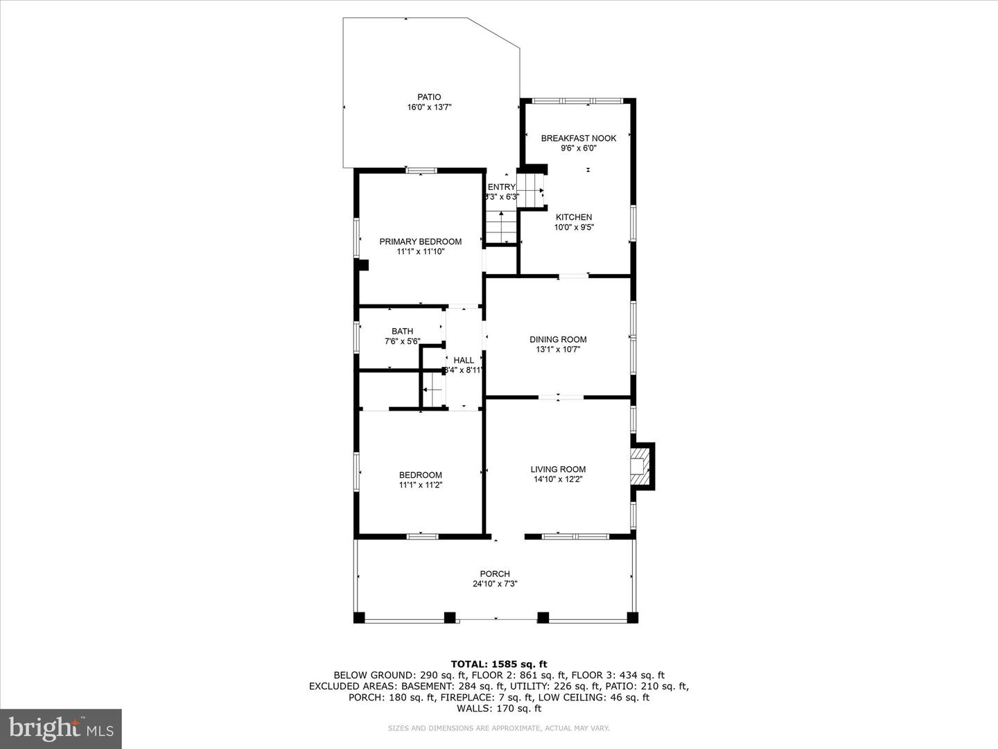 15 W MASONIC VIEW AVE, ALEXANDRIA, Virginia 22301, 3 Bedrooms Bedrooms, ,2 BathroomsBathrooms,Residential,For sale,15 W MASONIC VIEW AVE,VAAX2048152 MLS # VAAX2048152
