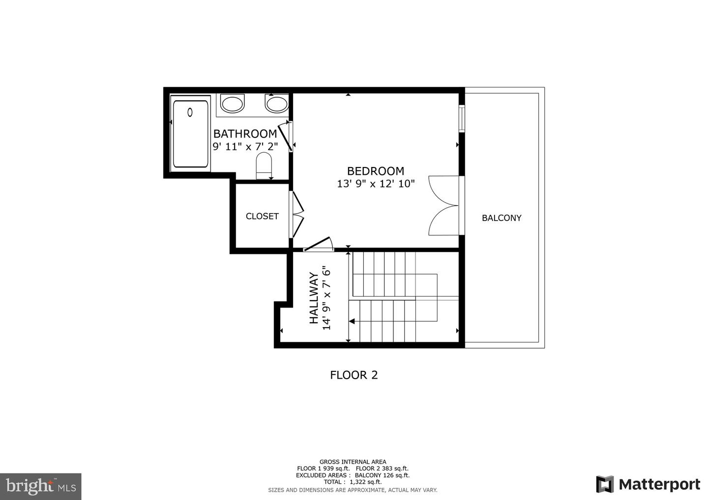 1402 12TH ST NW #9, WASHINGTON, District Of Columbia 20005, 2 Bedrooms Bedrooms, ,2 BathroomsBathrooms,Residential,For sale,1402 12TH ST NW #9,DCDC2214042 MLS # DCDC2214042