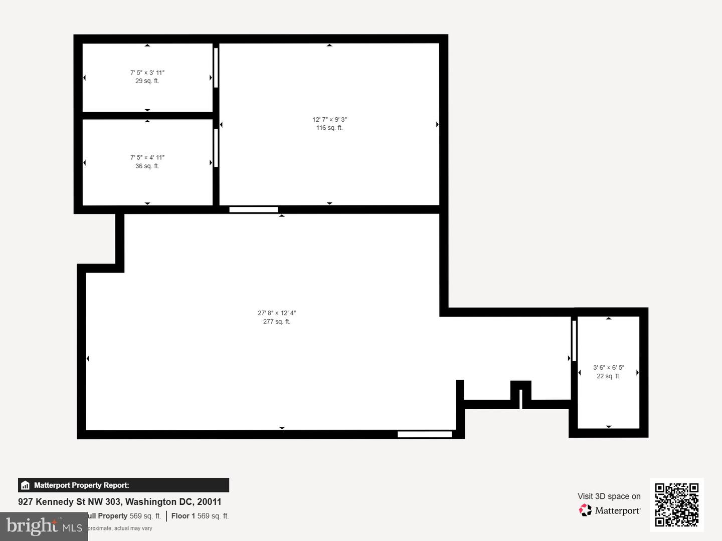 927 KENNEDY ST NW #303, WASHINGTON, District Of Columbia 20011, 1 Bedroom Bedrooms, ,1 BathroomBathrooms,Residential,For sale,927 KENNEDY ST NW #303,DCDC2204260 MLS # DCDC2204260