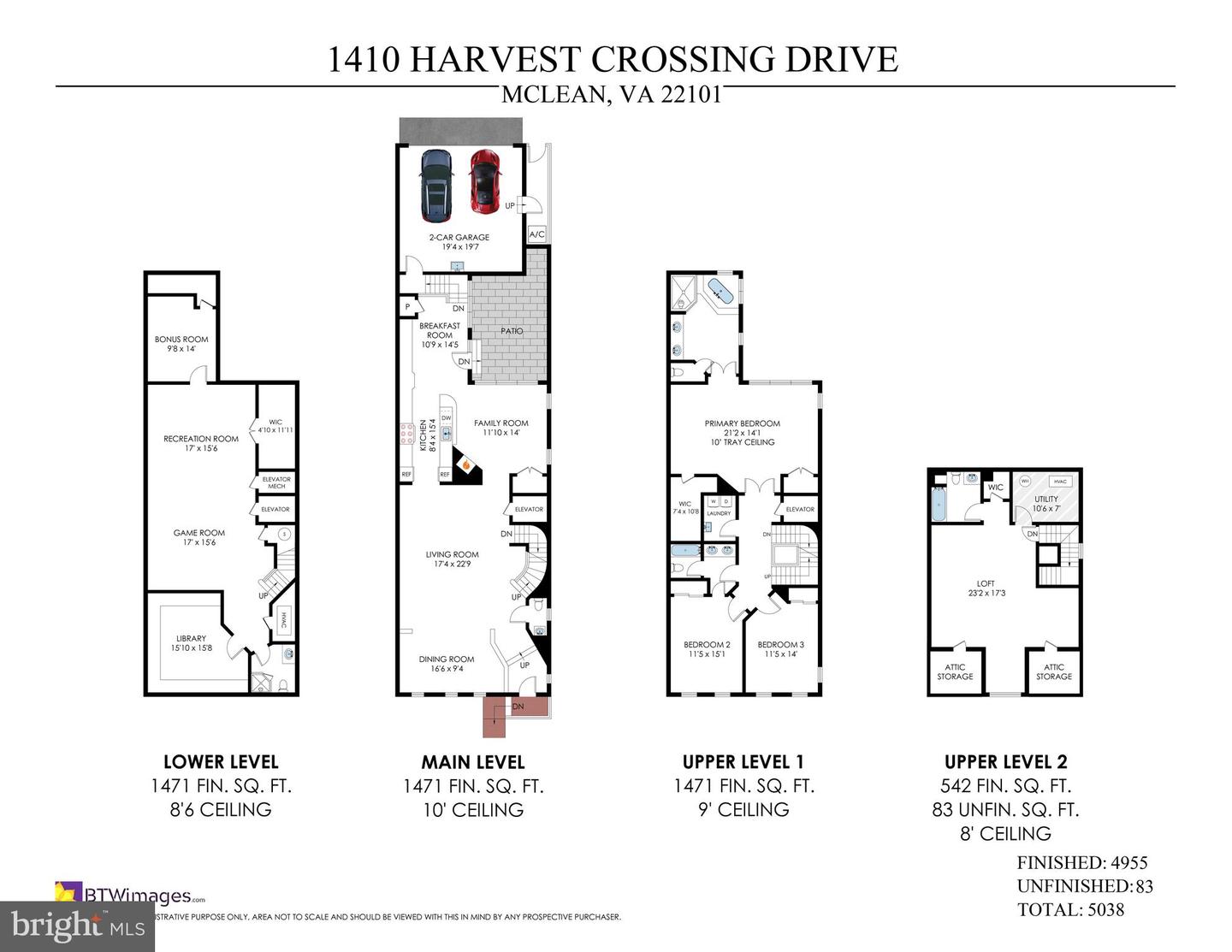 1410 HARVEST CROSSING DR, MCLEAN, Virginia 22101, 3 Bedrooms Bedrooms, ,4 BathroomsBathrooms,Residential,For sale,1410 HARVEST CROSSING DR,VAFX2256474 MLS # VAFX2256474