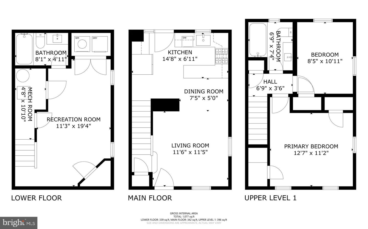 4347 F ST SE, WASHINGTON, District Of Columbia 20019, 2 Bedrooms Bedrooms, 5 Rooms Rooms,2 BathroomsBathrooms,Residential,For sale,4347 F ST SE,DCDC2213840 MLS # DCDC2213840
