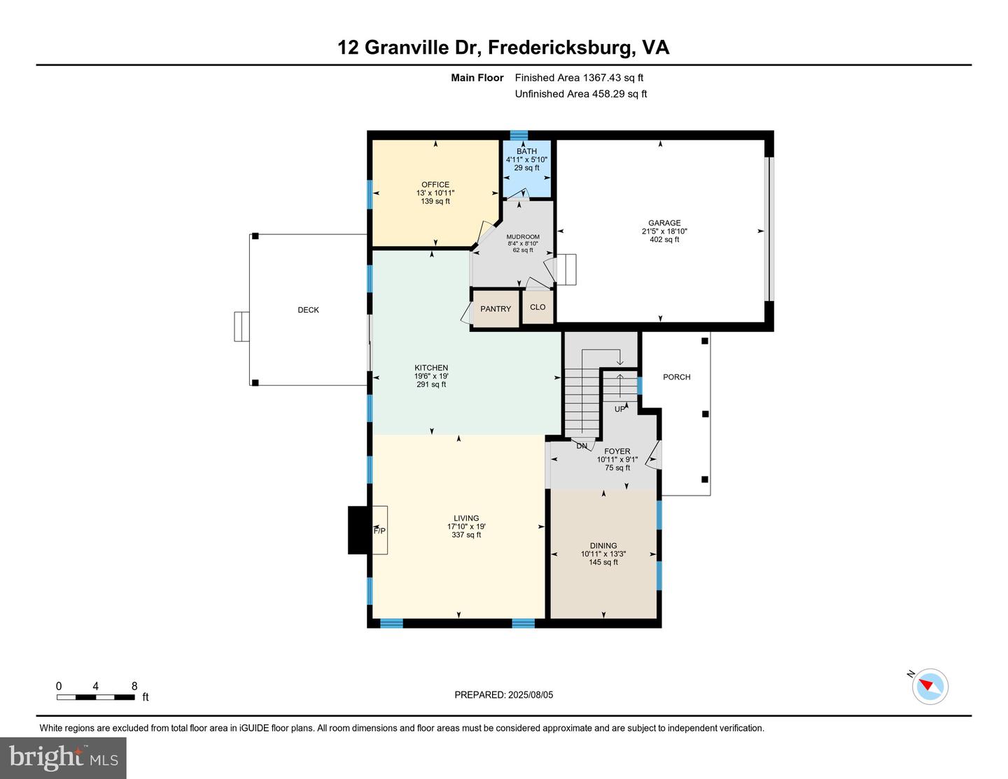 12 GRANVILLE DR, FREDERICKSBURG, Virginia 22405, 5 Bedrooms Bedrooms, ,3 BathroomsBathrooms,Residential,For sale,12 GRANVILLE DR,VAST2041346 MLS # VAST2041346