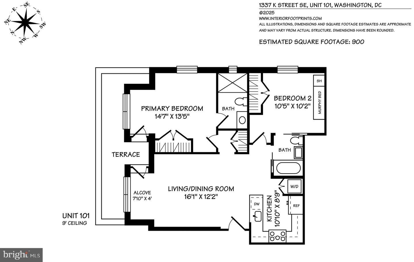 1337 K ST SE #101, WASHINGTON, District Of Columbia 20003, 2 Bedrooms Bedrooms, ,2 BathroomsBathrooms,Residential,For sale,1337 K ST SE #101,DCDC2213504 MLS # DCDC2213504