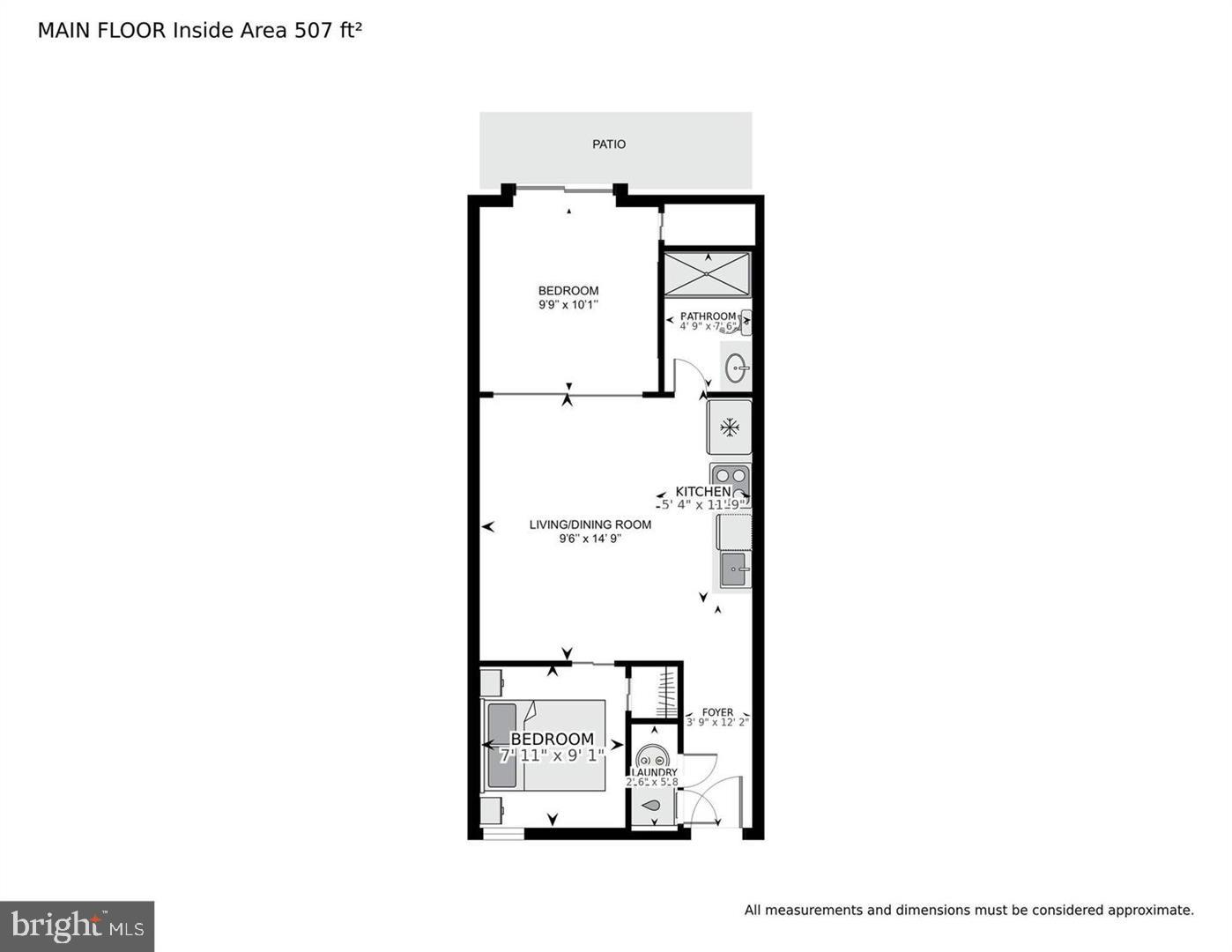 1714 EUCLID ST NW #2, WASHINGTON, District Of Columbia 20009, 2 Bedrooms Bedrooms, ,1 BathroomBathrooms,Residential,For sale,1714 EUCLID ST NW #2,DCDC2213266 MLS # DCDC2213266