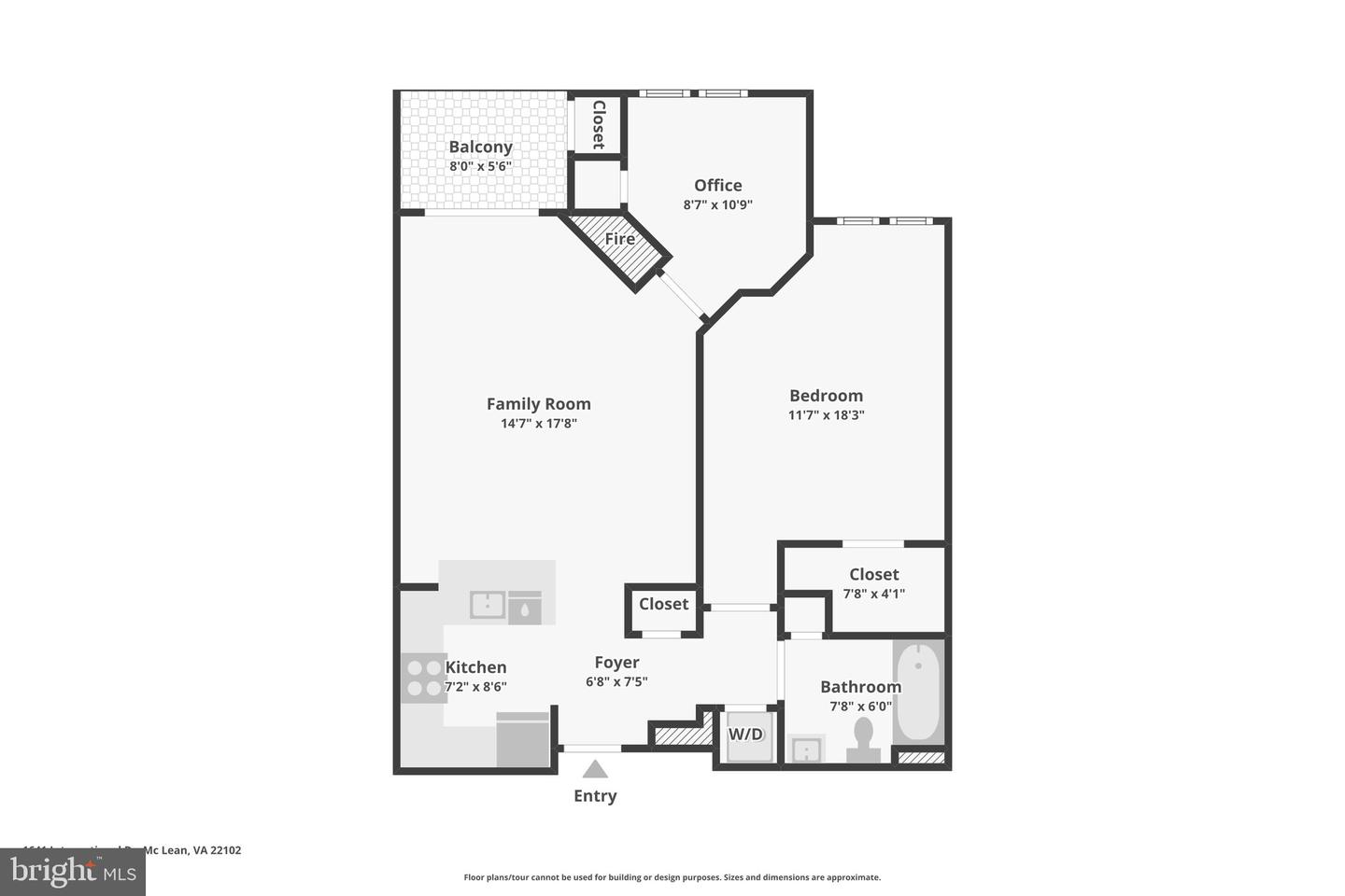 1641 INTERNATIONAL DR #207, MCLEAN, Virginia 22102, 2 Bedrooms Bedrooms, ,1 BathroomBathrooms,Residential,For sale,1641 INTERNATIONAL DR #207,VAFX2260396 MLS # VAFX2260396