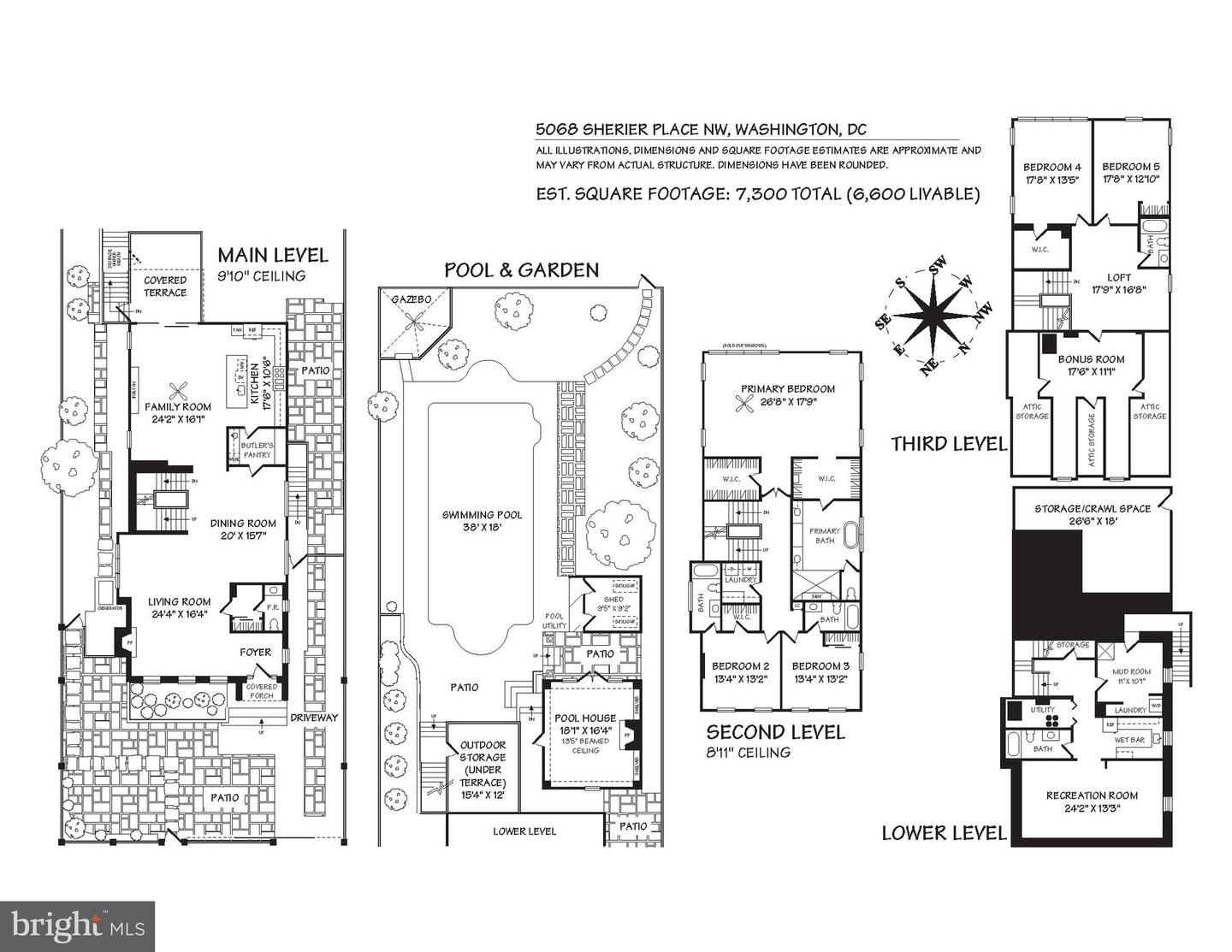 5068 SHERIER PL NW, WASHINGTON, District Of Columbia 20016, 5 Bedrooms Bedrooms, ,5 BathroomsBathrooms,Residential,For sale,5068 SHERIER PL NW,DCDC2214732 MLS # DCDC2214732