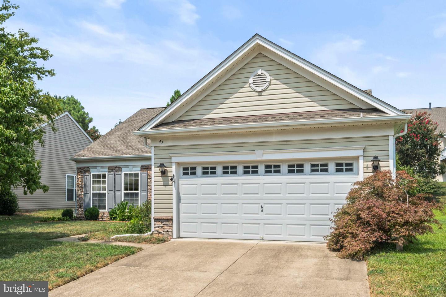 45 GOOSE CREEK CIR, FREDERICKSBURG, Virginia 22406, 2 Bedrooms Bedrooms, ,2 BathroomsBathrooms,Residential,For sale,45 GOOSE CREEK CIR,VAST2041592 MLS # VAST2041592