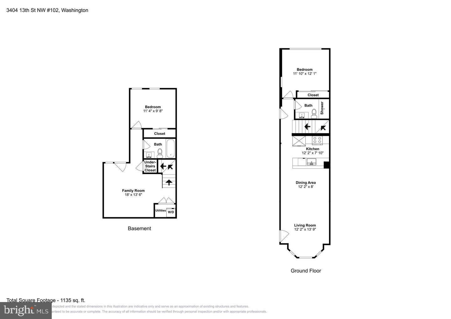 3404 13TH ST NW #102, WASHINGTON, District Of Columbia 20010, 2 Bedrooms Bedrooms, ,2 BathroomsBathrooms,Residential,For sale,3404 13TH ST NW #102,DCDC2214380 MLS # DCDC2214380