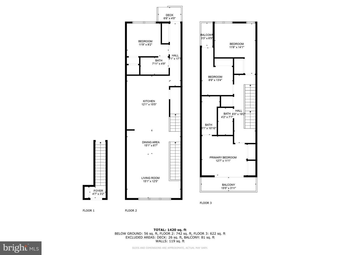 1509 D ST NE #2, WASHINGTON, District Of Columbia 20002, 4 Bedrooms Bedrooms, ,3 BathroomsBathrooms,Residential,For sale,1509 D ST NE #2,DCDC2211412 MLS # DCDC2211412