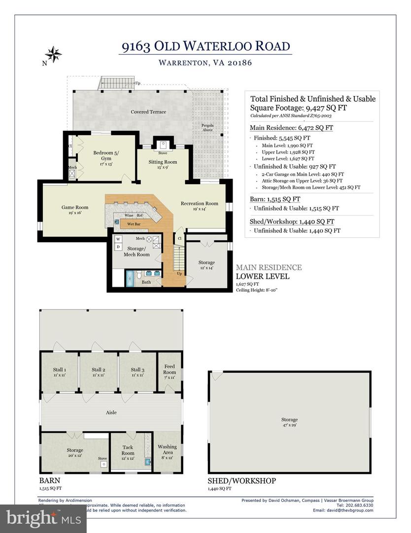 9163 OLD WATERLOO RD, WARRENTON, Virginia 20186, 5 Bedrooms Bedrooms, ,4 BathroomsBathrooms,Residential,For sale,9163 OLD WATERLOO RD,VAFQ2017884 MLS # VAFQ2017884