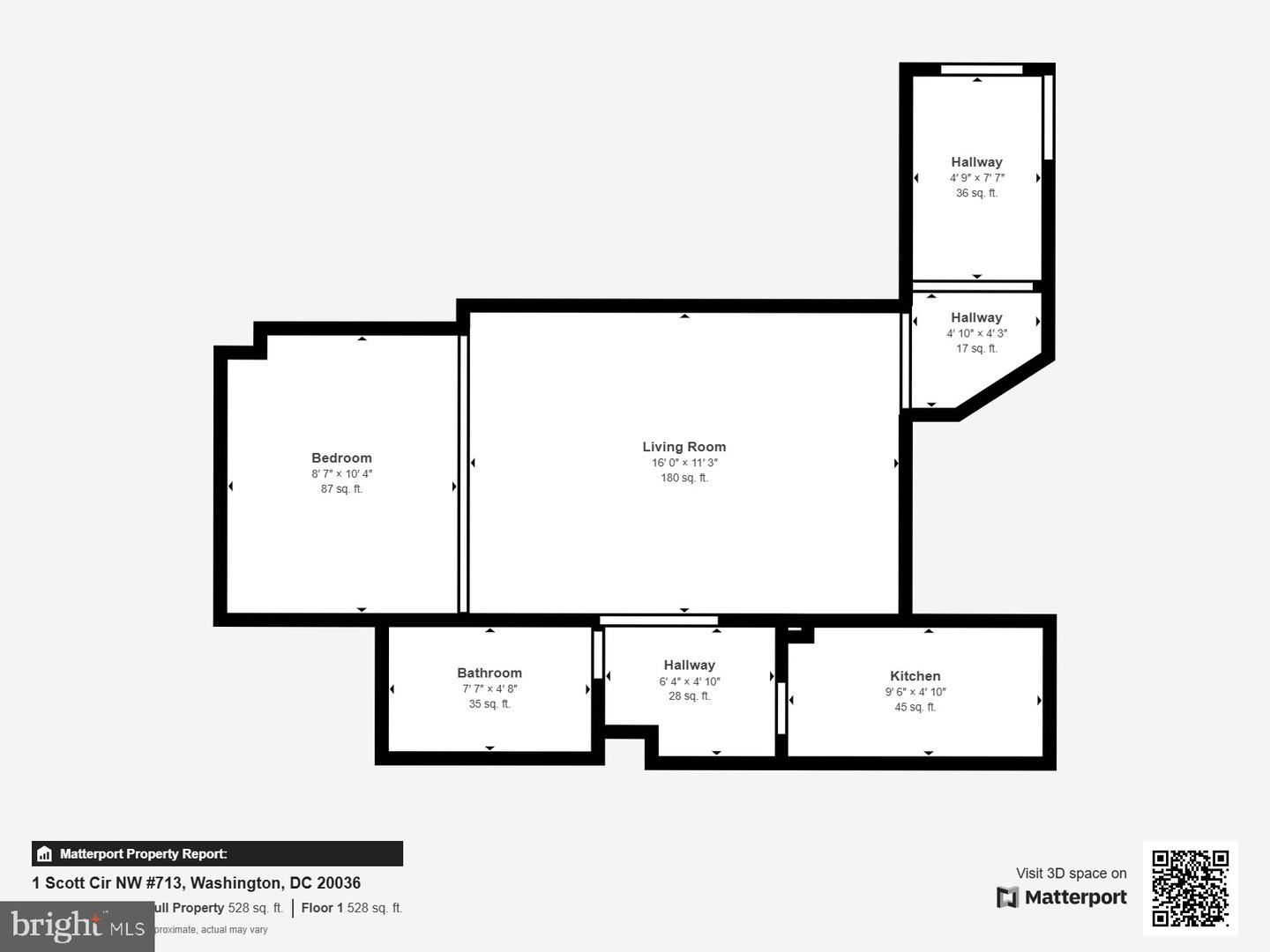1 SCOTT CIR NW #713, WASHINGTON, District Of Columbia 20036, 1 Bedroom Bedrooms, ,1 BathroomBathrooms,Residential,For sale,1 SCOTT CIR NW #713,DCDC2215138 MLS # DCDC2215138
