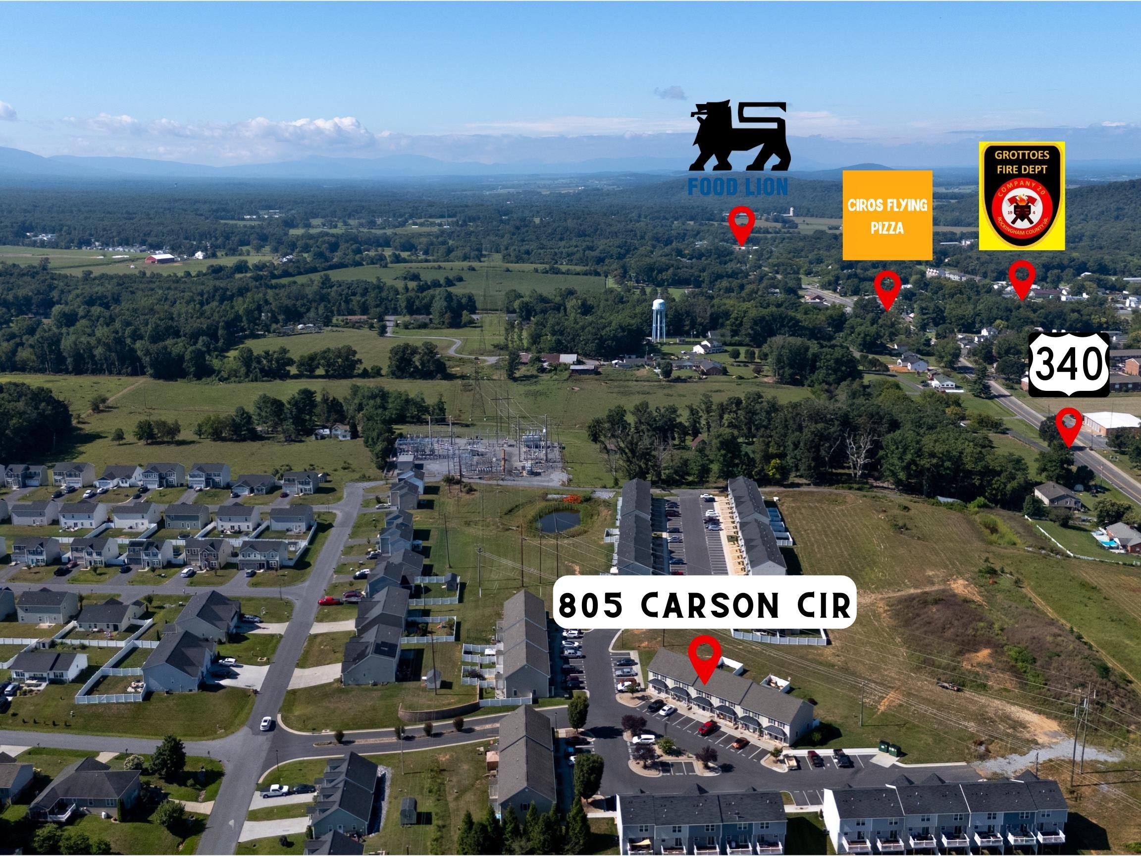 805 CARSON CIR, GROTTOES, Virginia 24441, 3 Bedrooms Bedrooms, ,2 BathroomsBathrooms,Residential,805 CARSON CIR,667925 MLS # 667925
