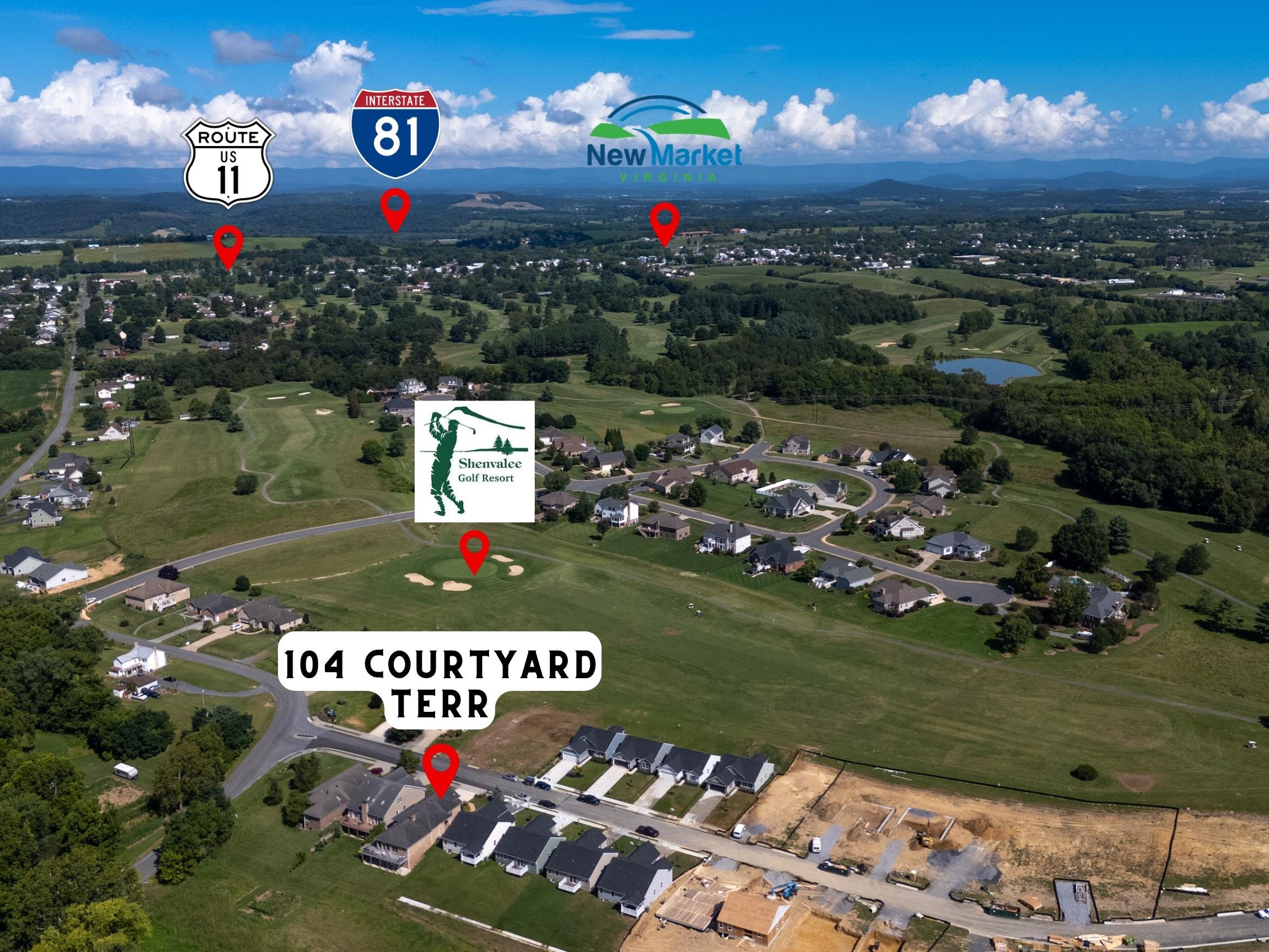 104 COURTYARD TER, NEW MARKET, Virginia 22844, 3 Bedrooms Bedrooms, ,3 BathroomsBathrooms,Residential,104 COURTYARD TER,667937 MLS # 667937