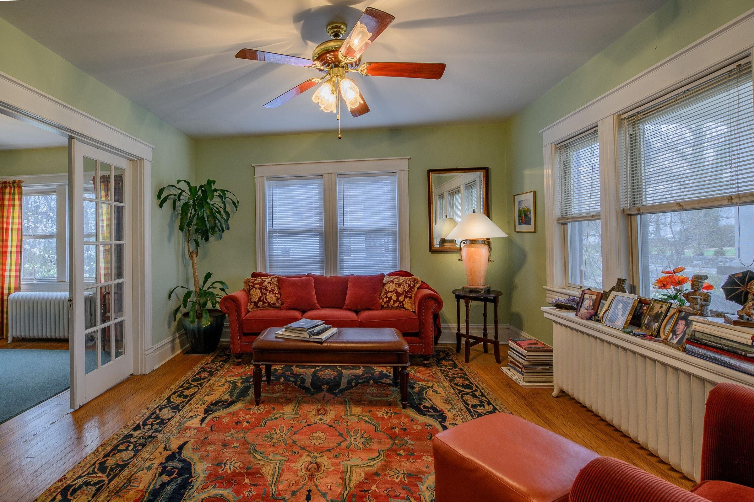 Easy flow from the living room, dining room and into the kitchen— great for entertaining!