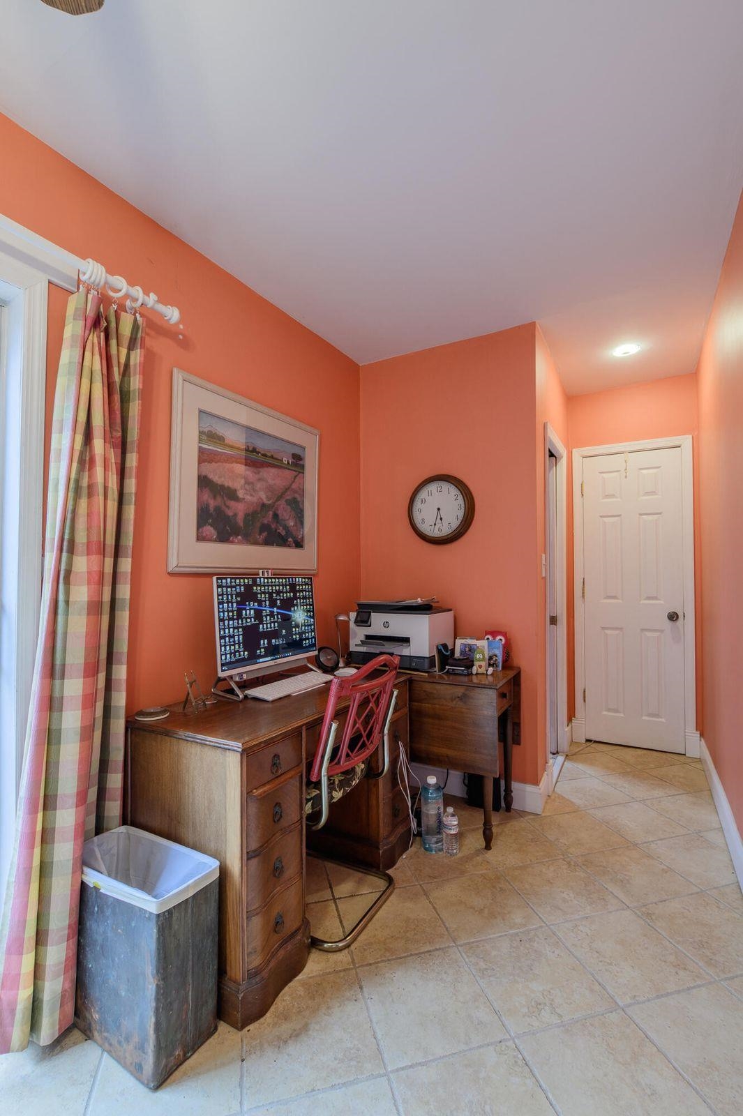 Sunroom addition -- area to work from home!