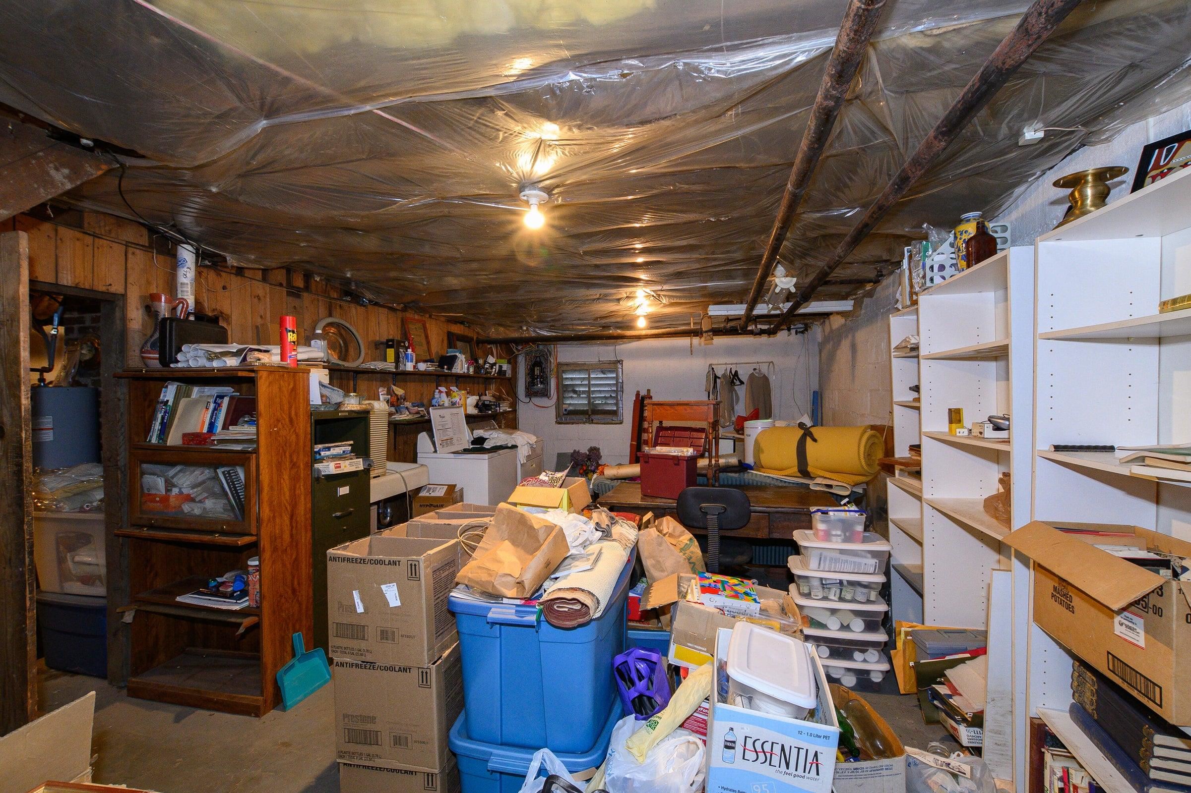 Ample storage space in your unfinished full basement.