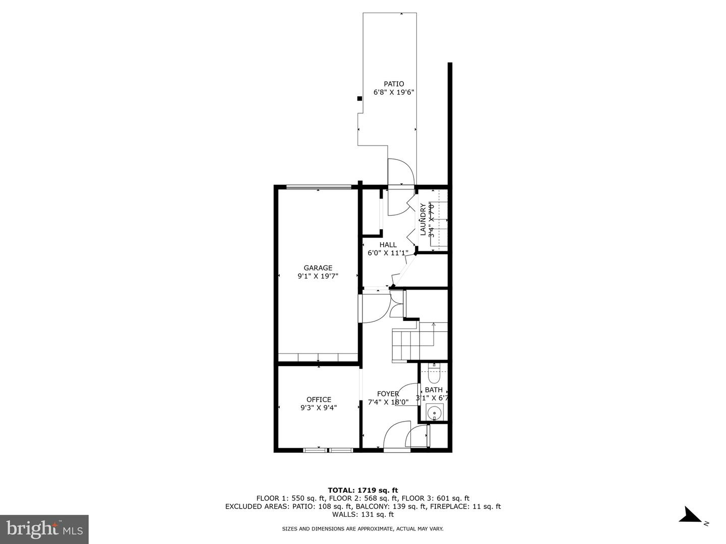 1407 ARGALL PL, ALEXANDRIA, Virginia 22314, 3 Bedrooms Bedrooms, ,2 BathroomsBathrooms,Residential,For sale,1407 ARGALL PL,VAAX2047894 MLS # VAAX2047894