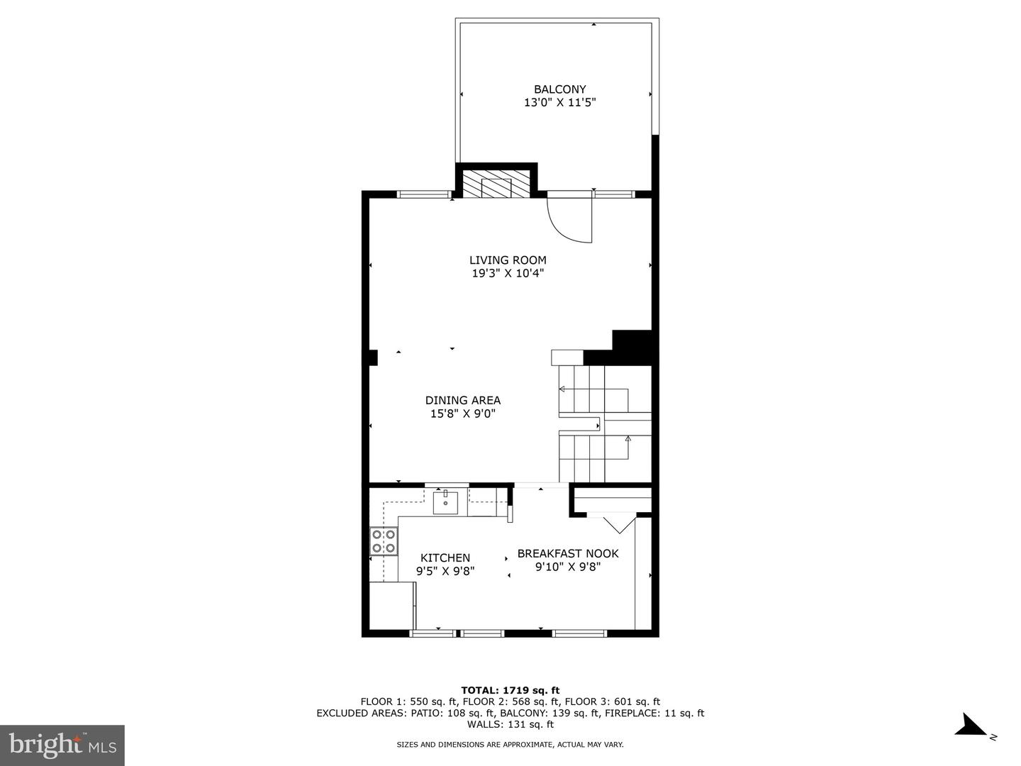 1407 ARGALL PL, ALEXANDRIA, Virginia 22314, 3 Bedrooms Bedrooms, ,2 BathroomsBathrooms,Residential,For sale,1407 ARGALL PL,VAAX2047894 MLS # VAAX2047894