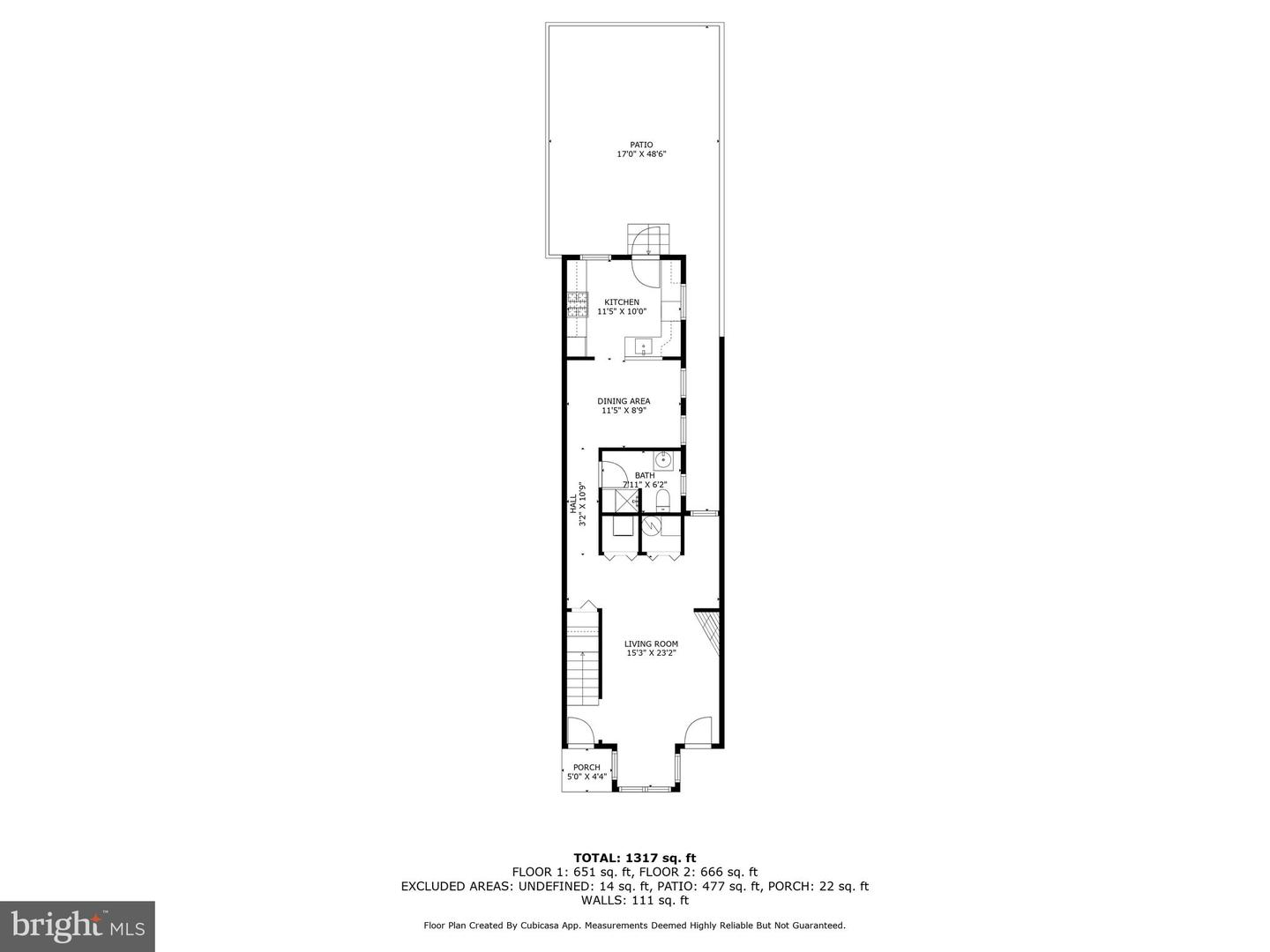 117 THOMAS ST NW, WASHINGTON, District Of Columbia 20001, 3 Bedrooms Bedrooms, ,2 BathroomsBathrooms,Residential,For sale,117 THOMAS ST NW,DCDC2215206 MLS # DCDC2215206