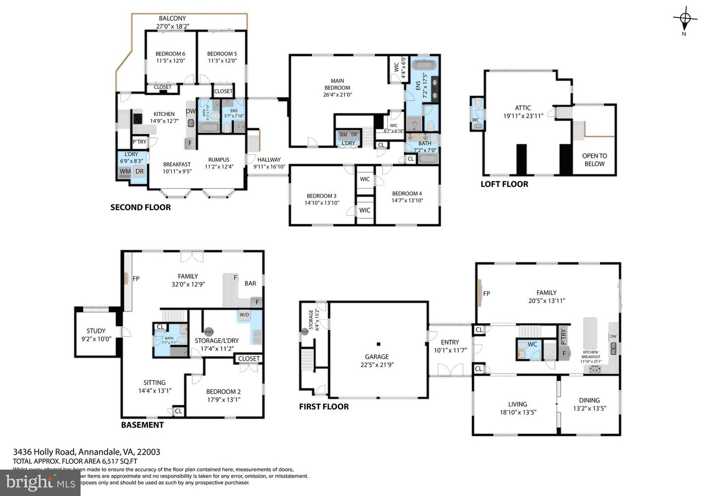3436 HOLLY RD, ANNANDALE, Virginia 22003, 7 Bedrooms Bedrooms, ,5 BathroomsBathrooms,Residential,For sale,3436 HOLLY RD,VAFX2260732 MLS # VAFX2260732
