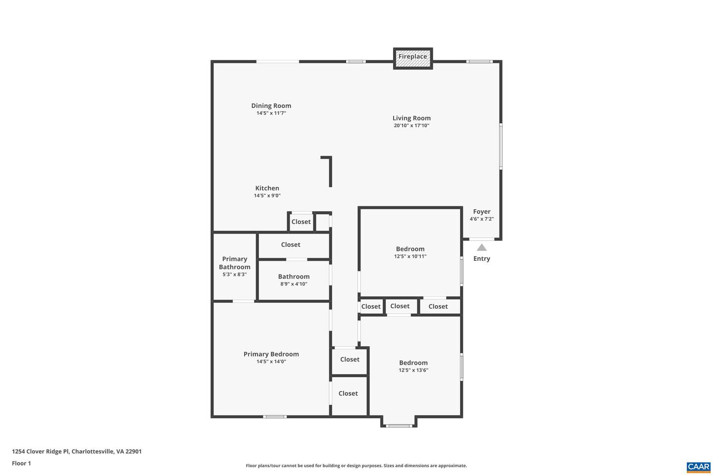 1254 CLOVER RIDGE PL, CHARLOTTESVILLE, Virginia 22901, 3 Bedrooms Bedrooms, ,2 BathroomsBathrooms,Residential,For sale,1254 CLOVER RIDGE PL,667863 MLS # 667863