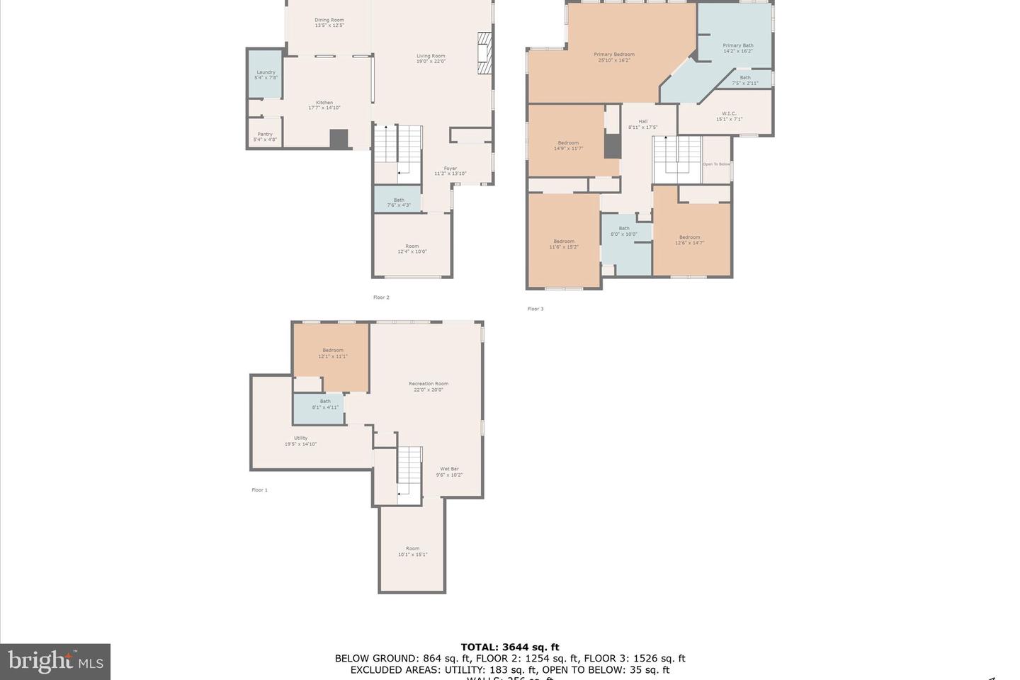 293 ARIEL DR NE, LEESBURG, Virginia 20176, 4 Bedrooms Bedrooms, ,3 BathroomsBathrooms,Residential,For sale,293 ARIEL DR NE,VALO2104542 MLS # VALO2104542