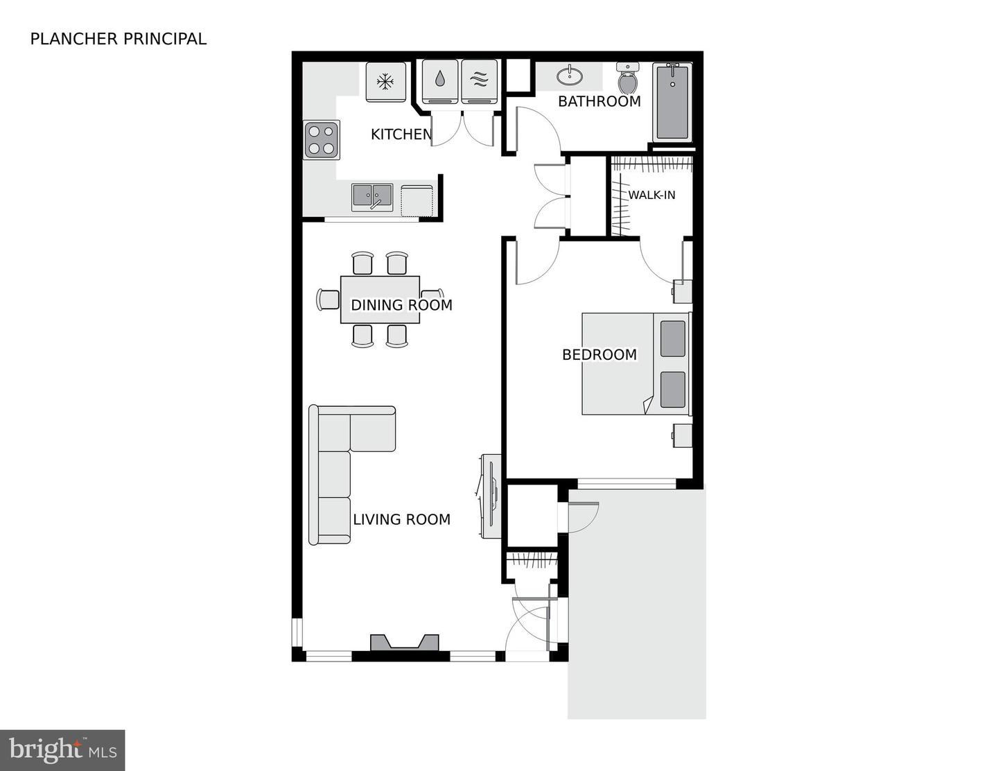 4688 LAWTON WAY #003, ALEXANDRIA, Virginia 22311, 1 Bedroom Bedrooms, ,1 BathroomBathrooms,Residential,For sale,4688 LAWTON WAY #003,VAAX2048288 MLS # VAAX2048288