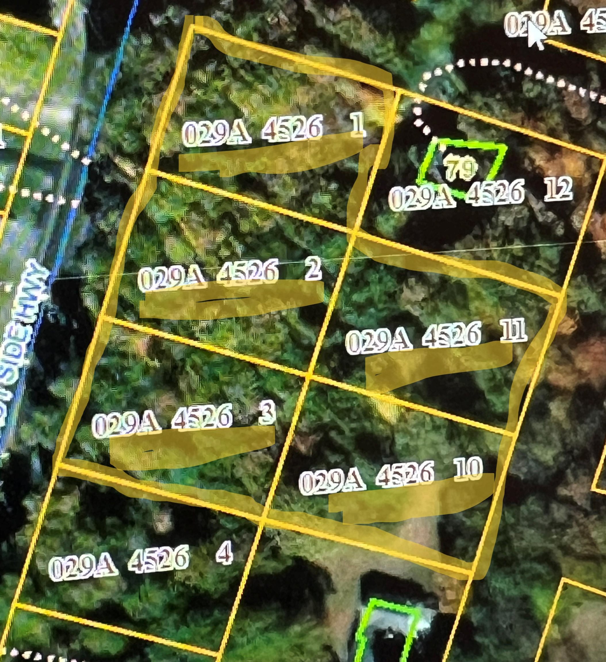 Property lines are not ecact