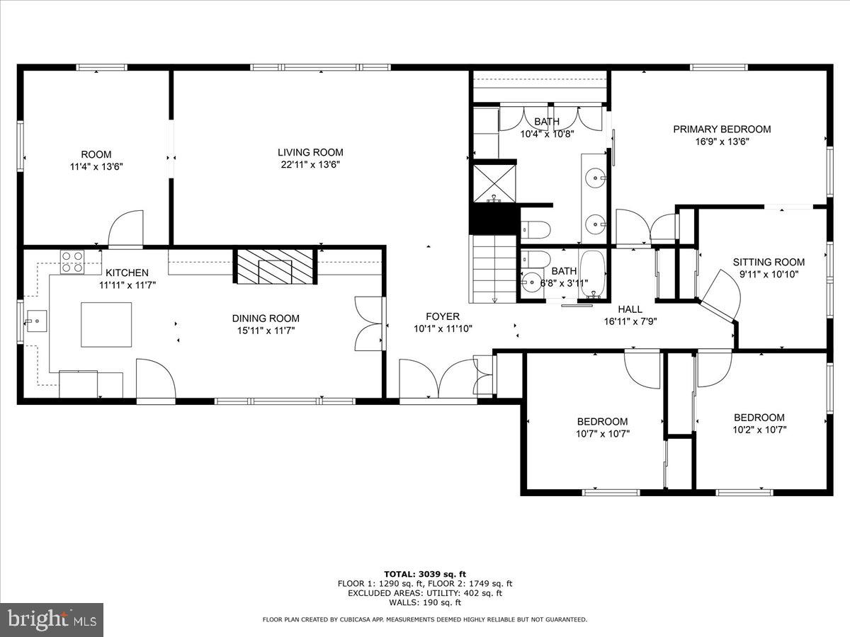 1305 KINGSTON AVE, ALEXANDRIA, Virginia 22302, 3 Bedrooms Bedrooms, ,3 BathroomsBathrooms,Residential,For sale,1305 KINGSTON AVE,VAAX2048526 MLS # VAAX2048526