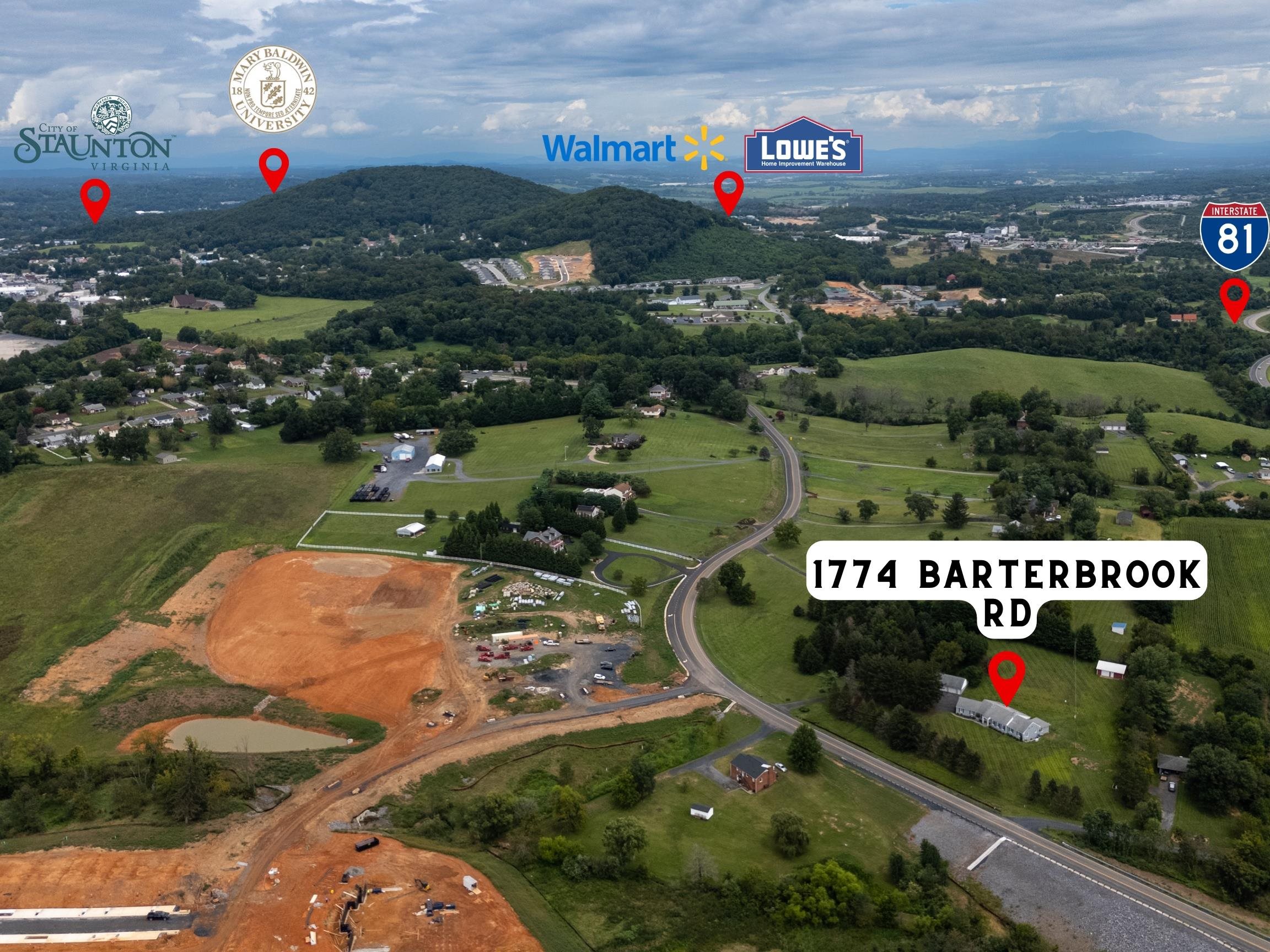 1774 BARTERBROOK RD, STAUNTON, Virginia 24401, 4 Bedrooms Bedrooms, ,3 BathroomsBathrooms,Residential,1774 BARTERBROOK RD,668031 MLS # 668031