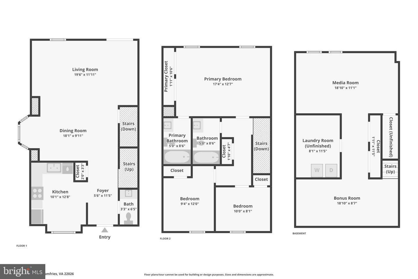 17875 LOUNSBERY DR, DUMFRIES, Virginia 22026, 3 Bedrooms Bedrooms, ,2 BathroomsBathrooms,Residential,For sale,17875 LOUNSBERY DR,VAPW2097540 MLS # VAPW2097540