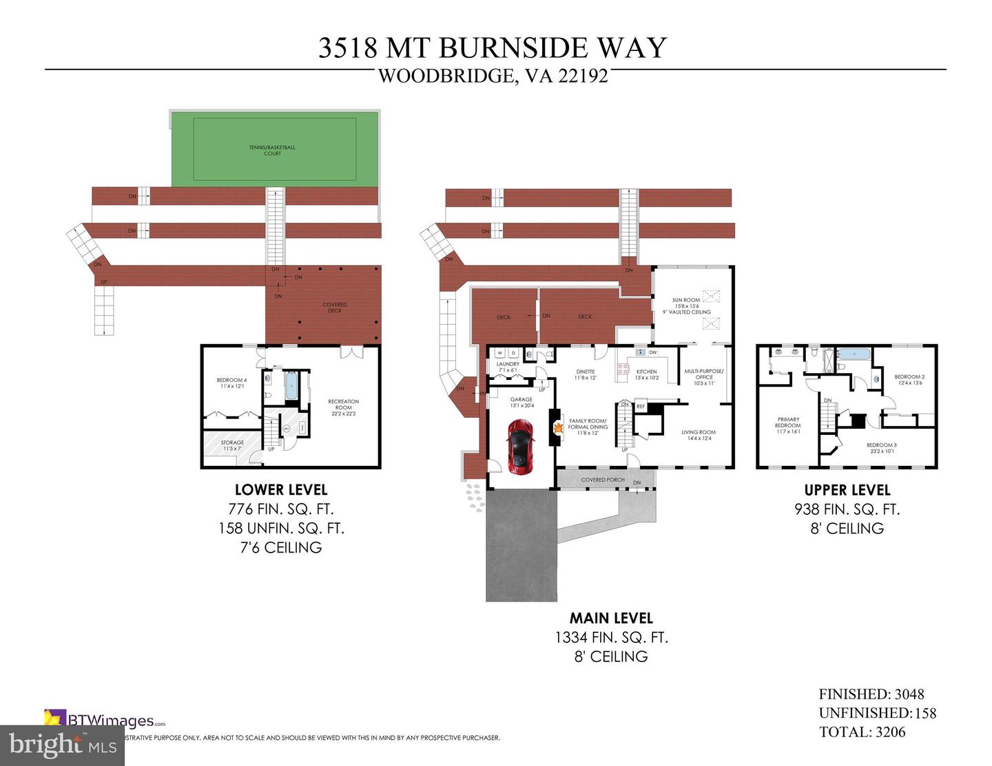 3518 MOUNT BURNSIDE WAY, WOODBRIDGE, Virginia 22192, 4 Bedrooms Bedrooms, ,3 BathroomsBathrooms,Residential,For sale,3518 MOUNT BURNSIDE WAY,VAPW2101714 MLS # VAPW2101714
