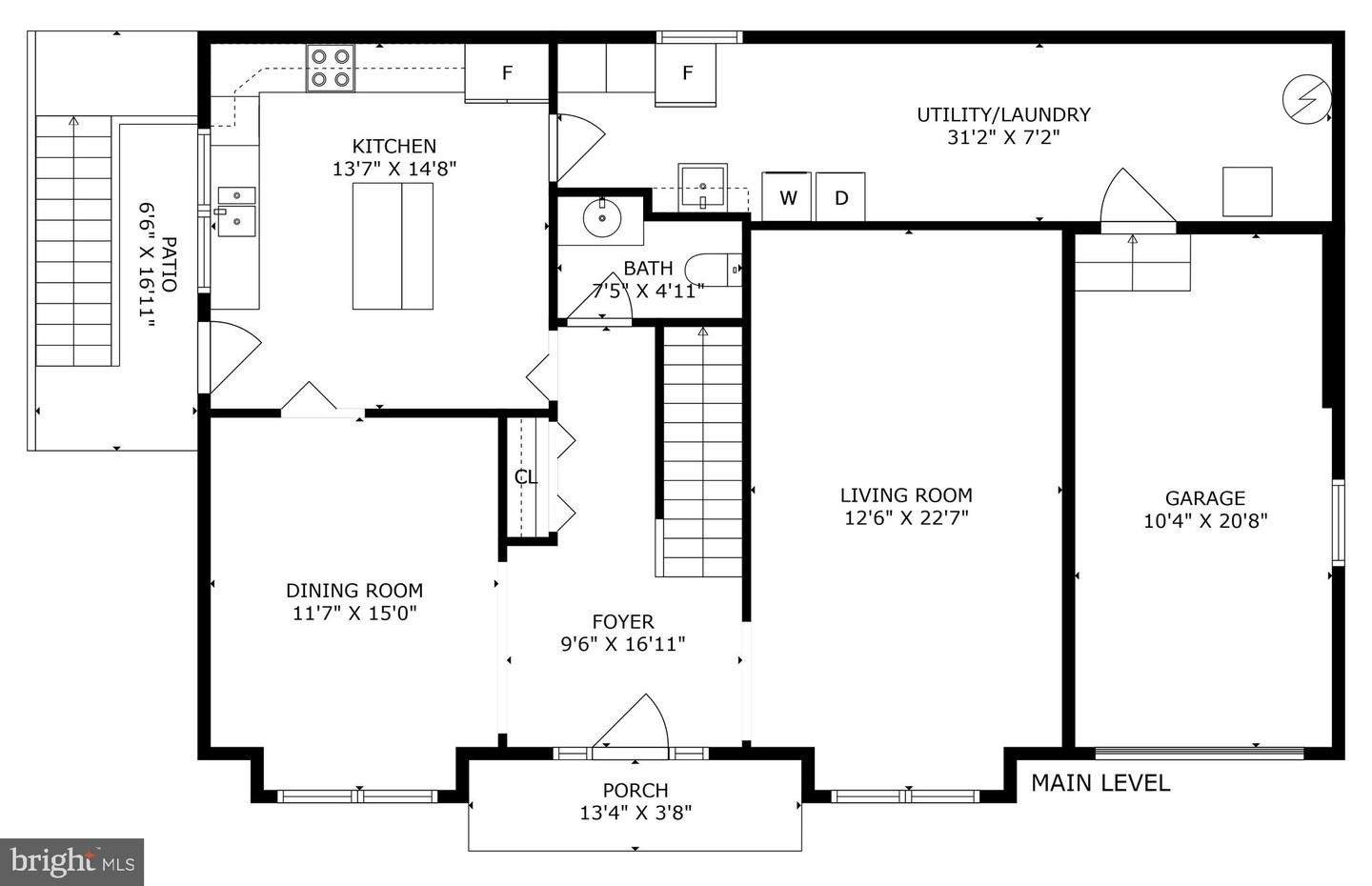 2728 S GROVE ST, ARLINGTON, Virginia 22202, 3 Bedrooms Bedrooms, ,2 BathroomsBathrooms,Residential,For sale,2728 S GROVE ST,VAAR2062410 MLS # VAAR2062410