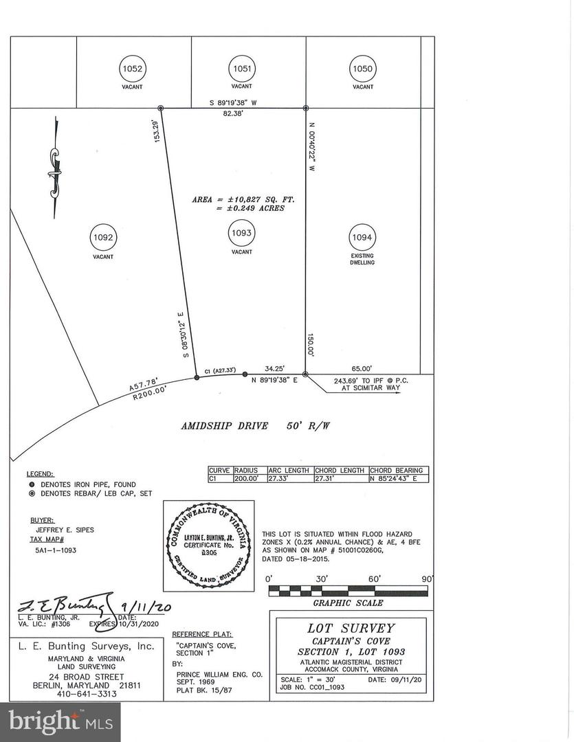 1093 AMIDSHIP DR, GREENBACKVILLE, Virginia 23356, ,Land,For sale,1093 AMIDSHIP DR,VAAC2002178 MLS # VAAC2002178