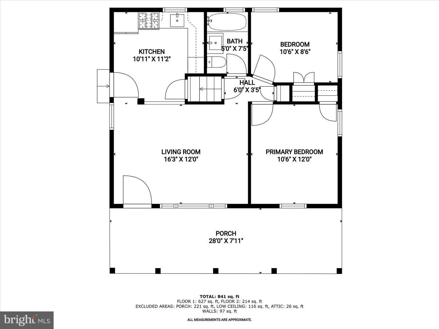 131 MARTIN DR, MANASSAS PARK, Virginia 20111, 3 Bedrooms Bedrooms, ,1 BathroomBathrooms,Residential,For sale,131 MARTIN DR,VAMP2003116 MLS # VAMP2003116