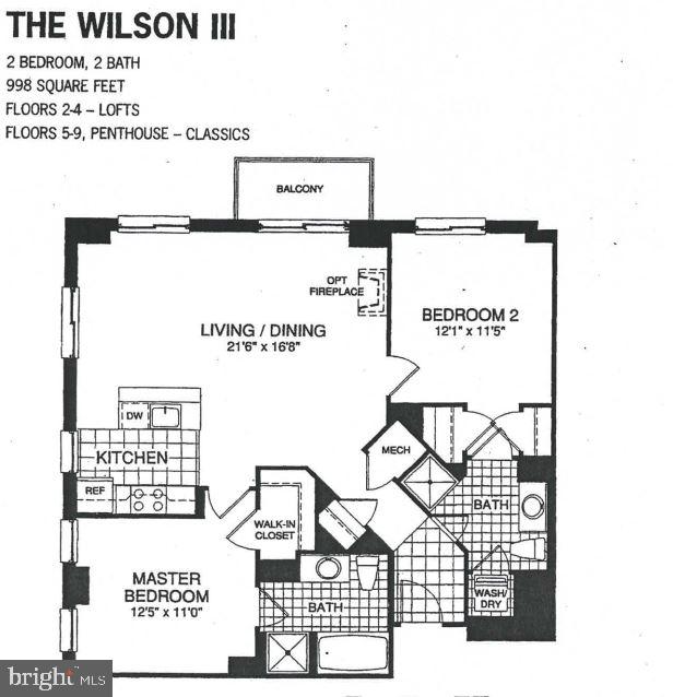 1205-NORTH GARFIELD ST #808, ARLINGTON, Virginia 22201, 2 Bedrooms Bedrooms, ,2 BathroomsBathrooms,Residential,For sale,1205-NORTH GARFIELD ST #808,VAAR2062474 MLS # VAAR2062474