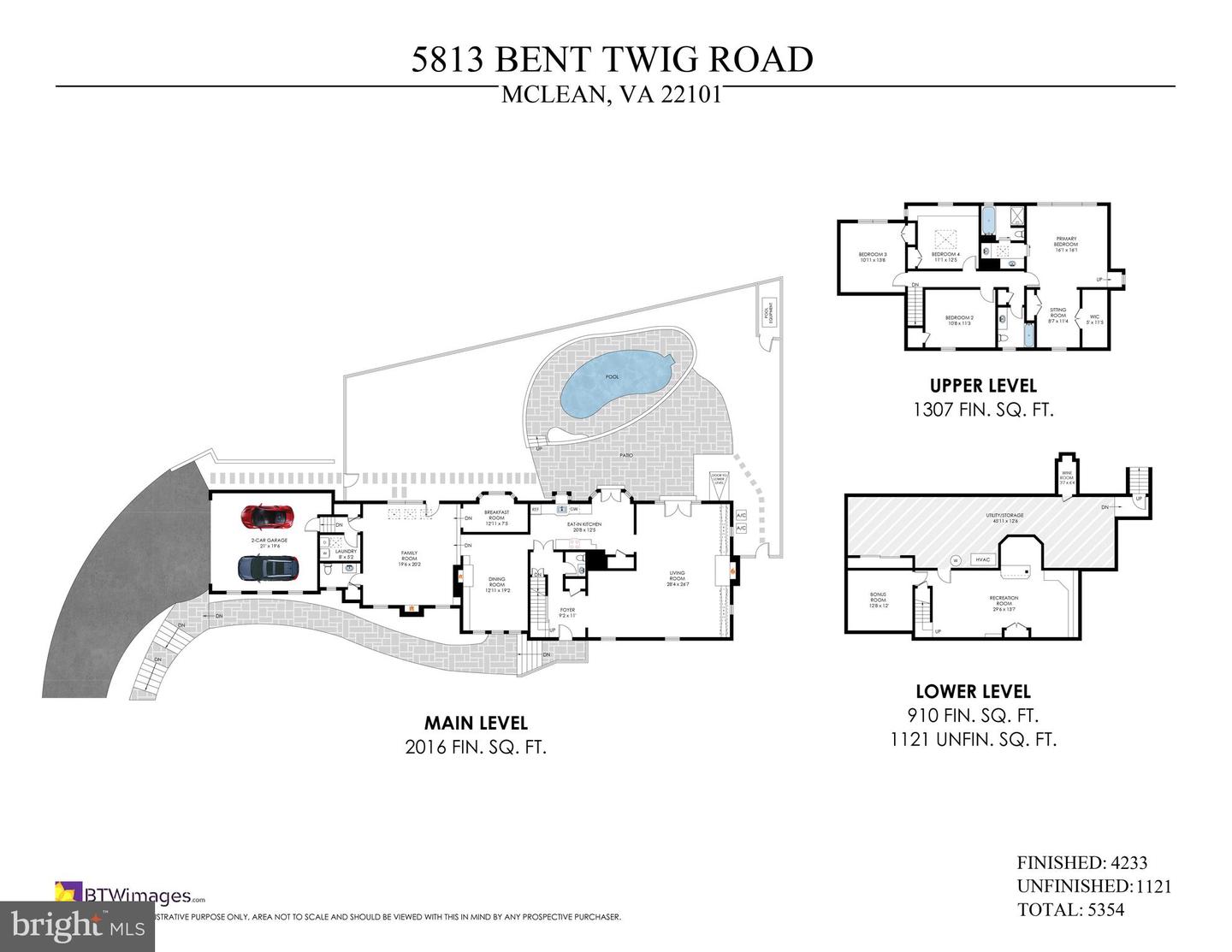 5813 BENT TWIG RD, MCLEAN, Virginia 22101, 4 Bedrooms Bedrooms, ,2 BathroomsBathrooms,Residential,For sale,5813 BENT TWIG RD,VAFX2260590 MLS # VAFX2260590