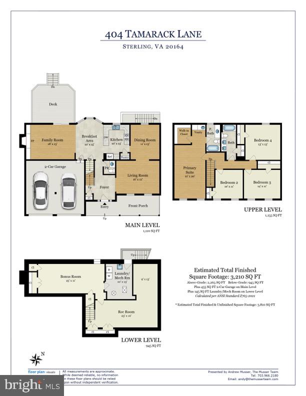 404 TAMARACK LN, STERLING, Virginia 20164, 4 Bedrooms Bedrooms, ,2 BathroomsBathrooms,Residential,For sale,404 TAMARACK LN,VALO2104562 MLS # VALO2104562