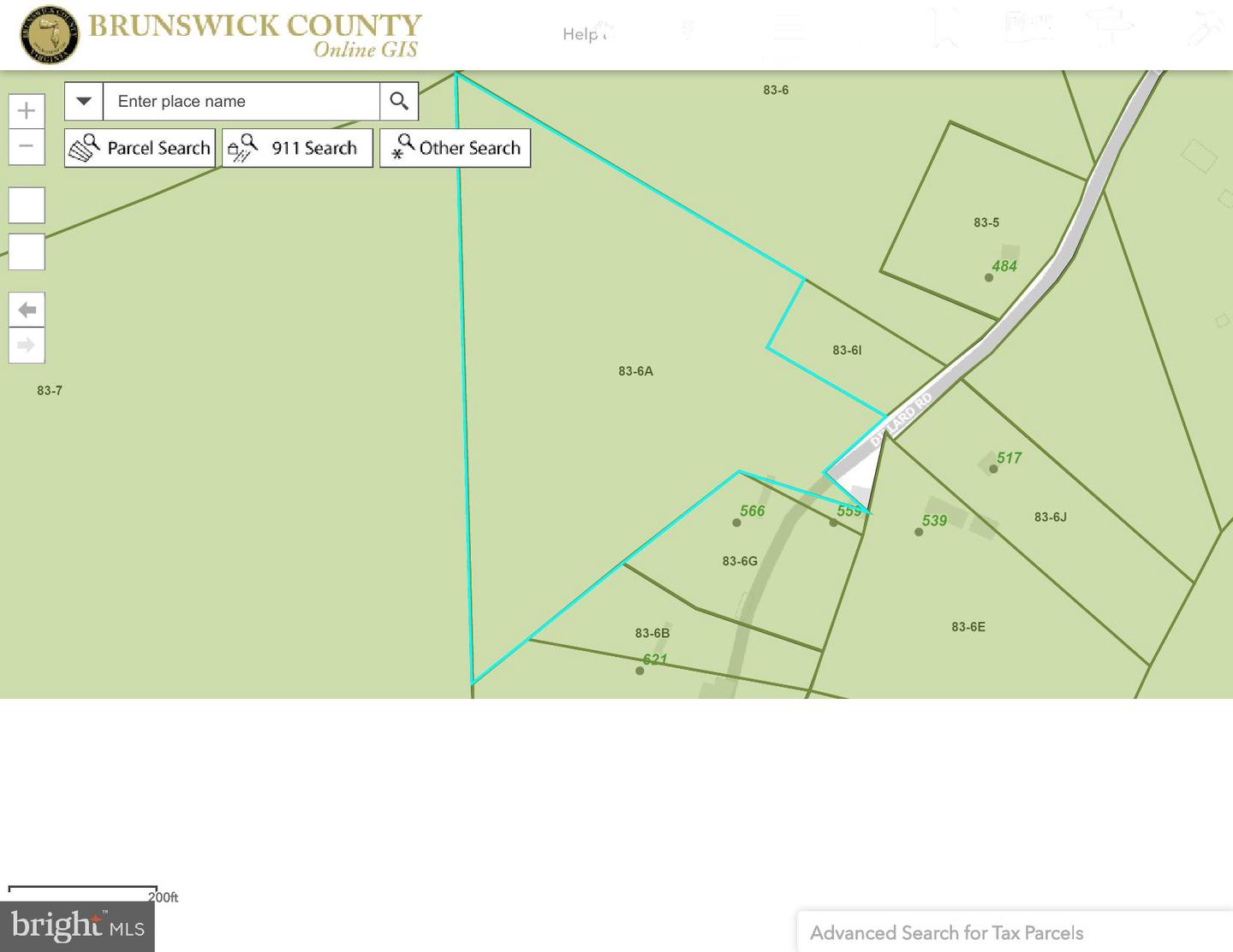 LOT 6 DILLARD RD, LAWRENCEVILLE, Virginia 23868, ,Land,For sale,LOT 6 DILLARD RD,VABW2000082 MLS # VABW2000082