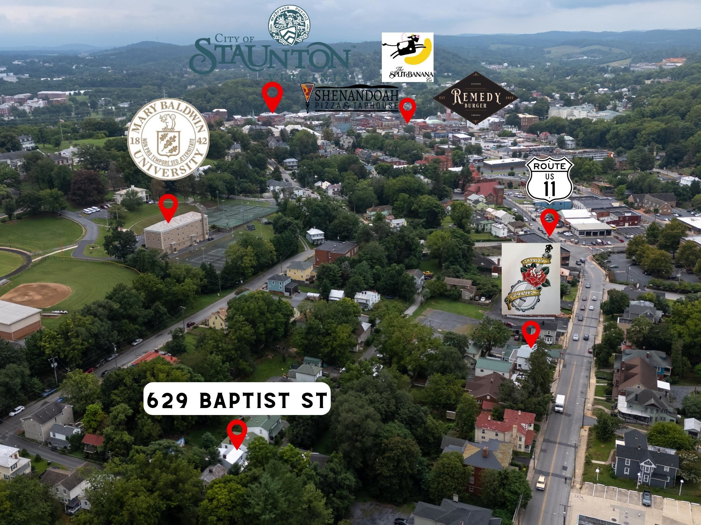 629 BAPTIST ST, STAUNTON, Virginia 24401, 2 Bedrooms Bedrooms, ,1 BathroomBathrooms,Residential,629 BAPTIST ST,668191 MLS # 668191