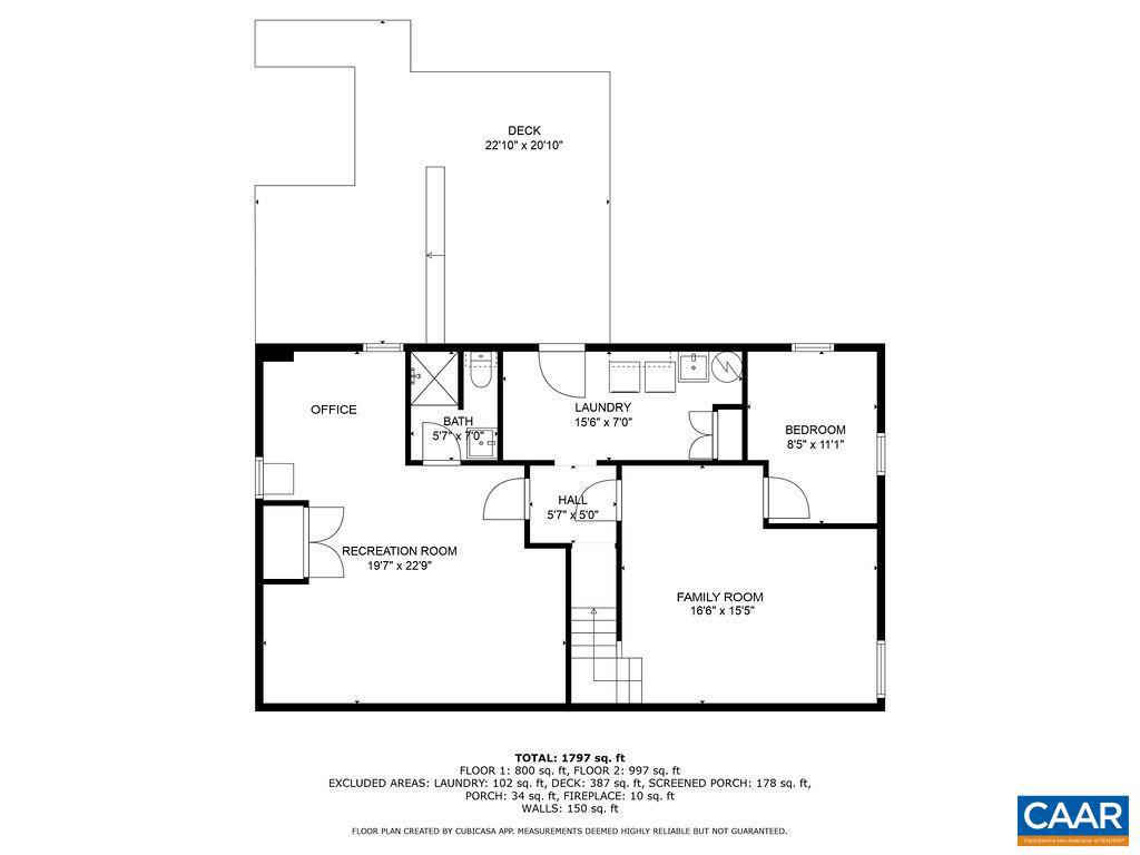 1021 GLENDALE RD, CHARLOTTESVILLE, Virginia 22901, 4 Bedrooms Bedrooms, ,3 BathroomsBathrooms,Residential,For sale,1021 GLENDALE RD,668080 MLS # 668080
