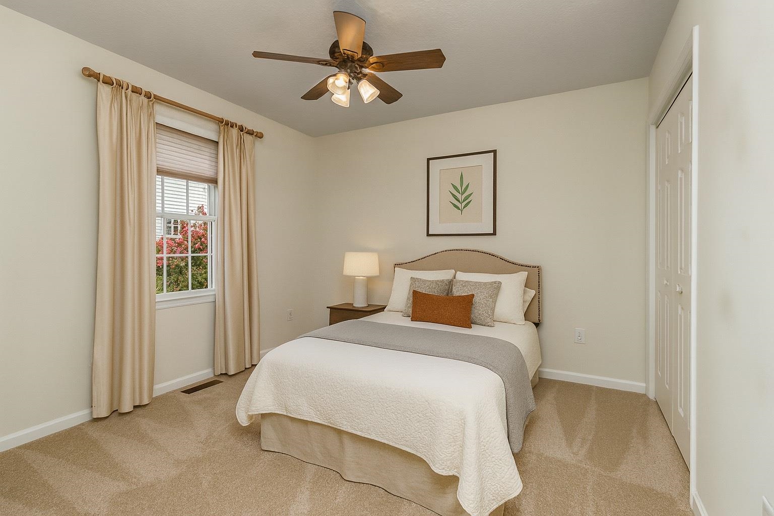 Room Shown with Virtual Staging for Inspiration